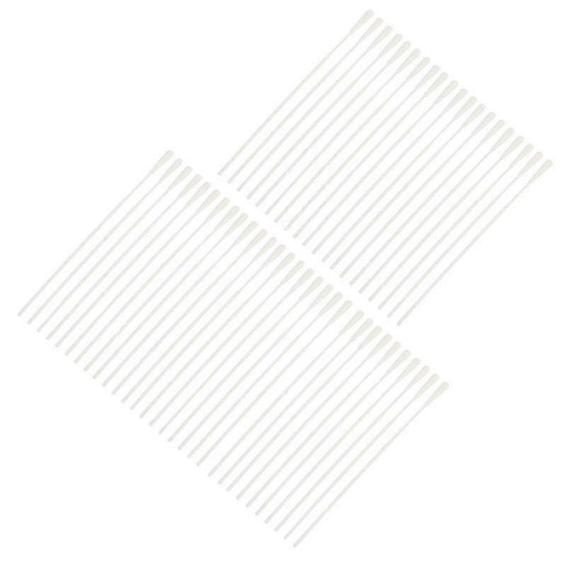 White Denture Restoration Kit 50 Samples Sterile Sampling Swabs