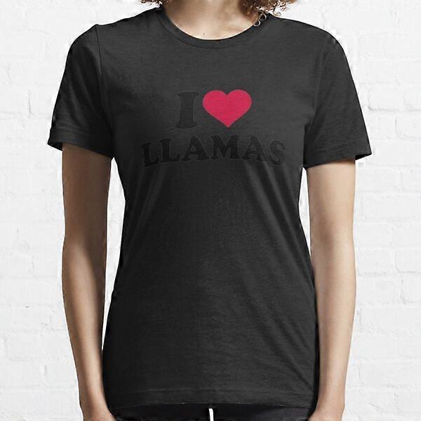 Milujem tričko llamas Essential-RK8783