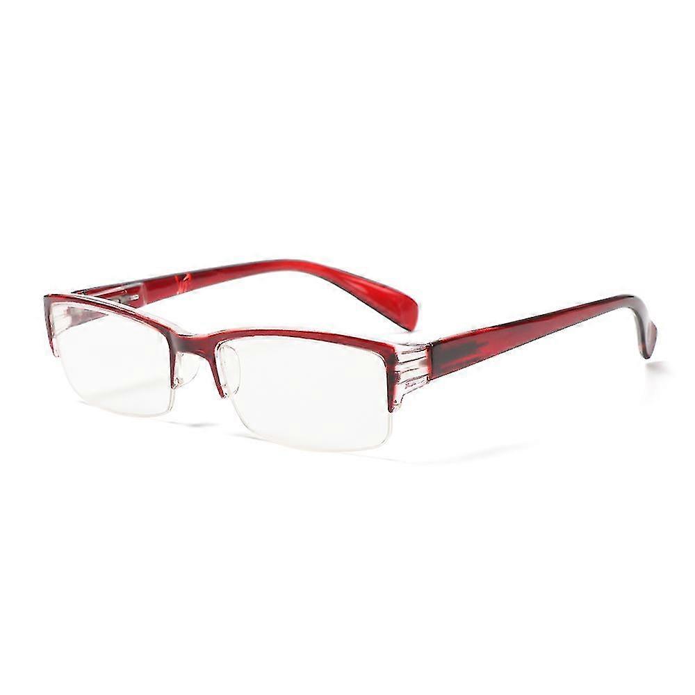 Tikuajgift Unisexe Lunettes de lecture Ultralight Diamond-cut Reading Glasses Spring Hinge Presbytie