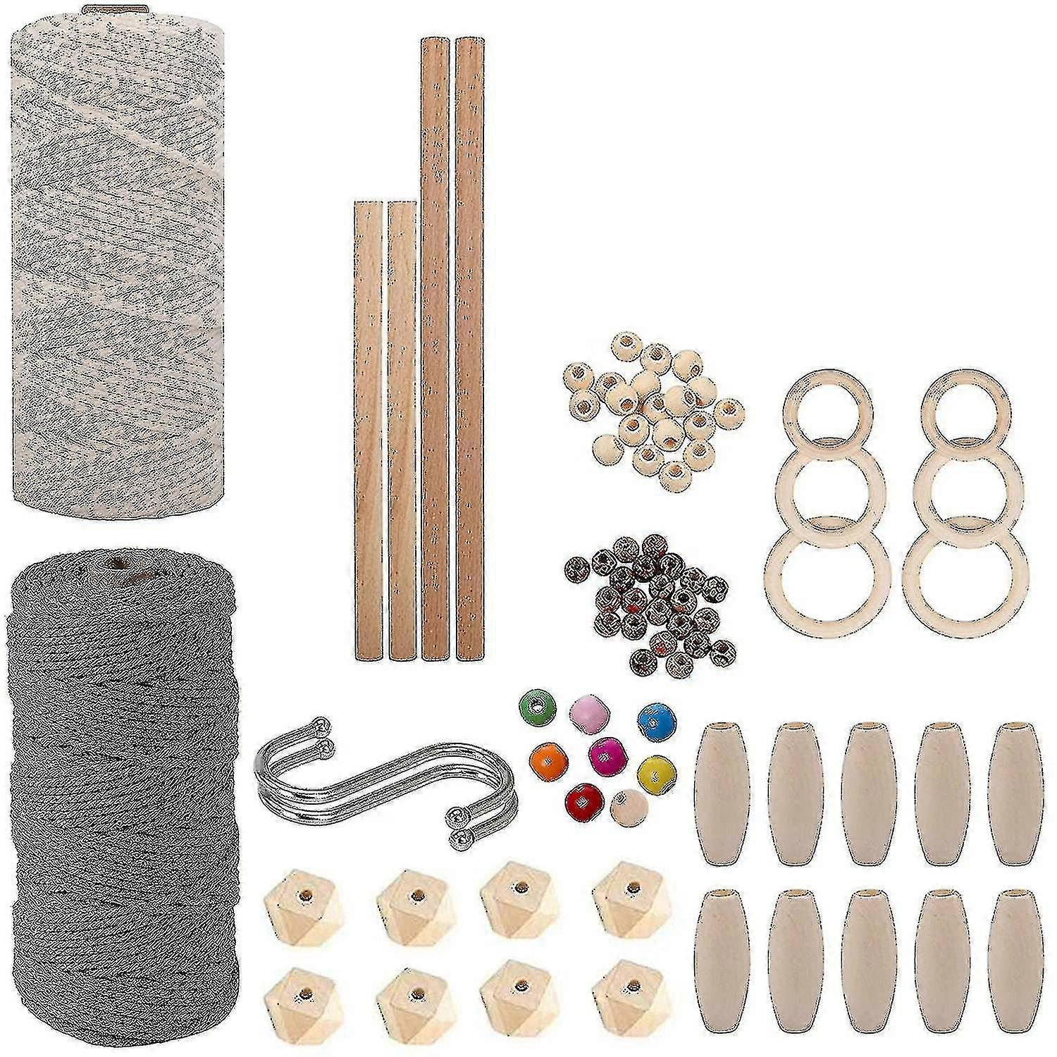 Diy Macrame Wall And Plant Hanging Starter Kit For Macrame Starter