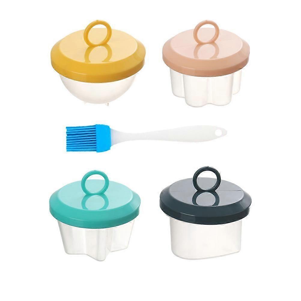 4 PCS Egg Poaching Cups Egg Cooker Nonstick Poached Egg Maker for Cooking Breakfast Egg