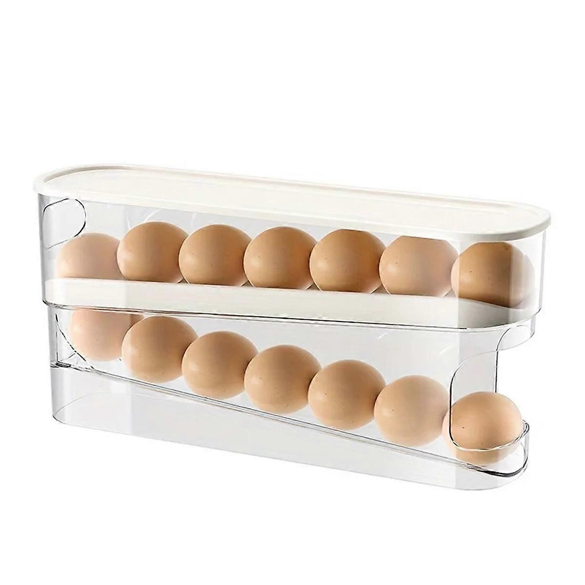 Refrigerator Egg Storage Box Automatic Scrolling Egg Household Large Capacity Kitchen Dedicated Rol