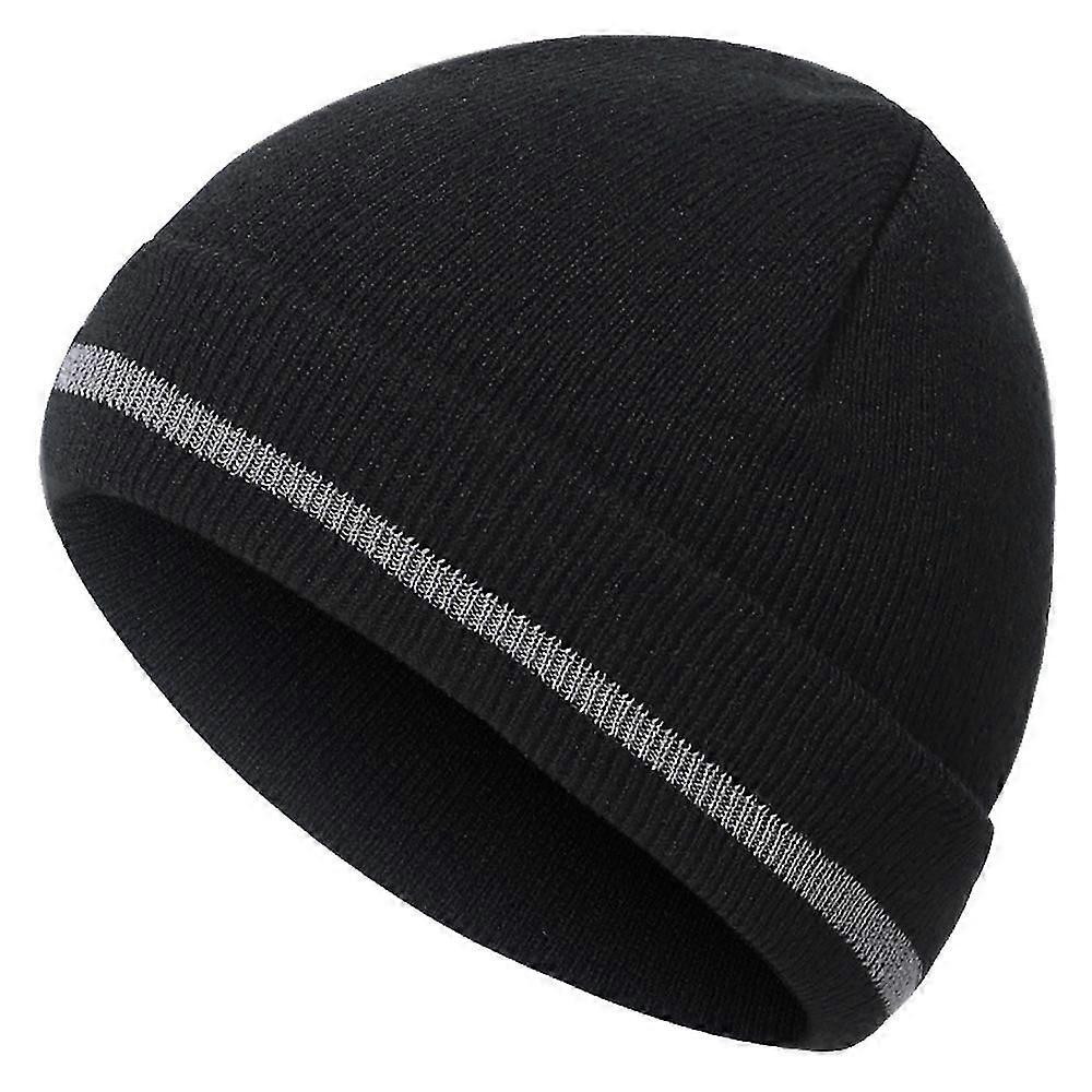 Men W Beanie Hat Warm Knit Cuffed Plain Toboggan Ski Skull Cap,4726