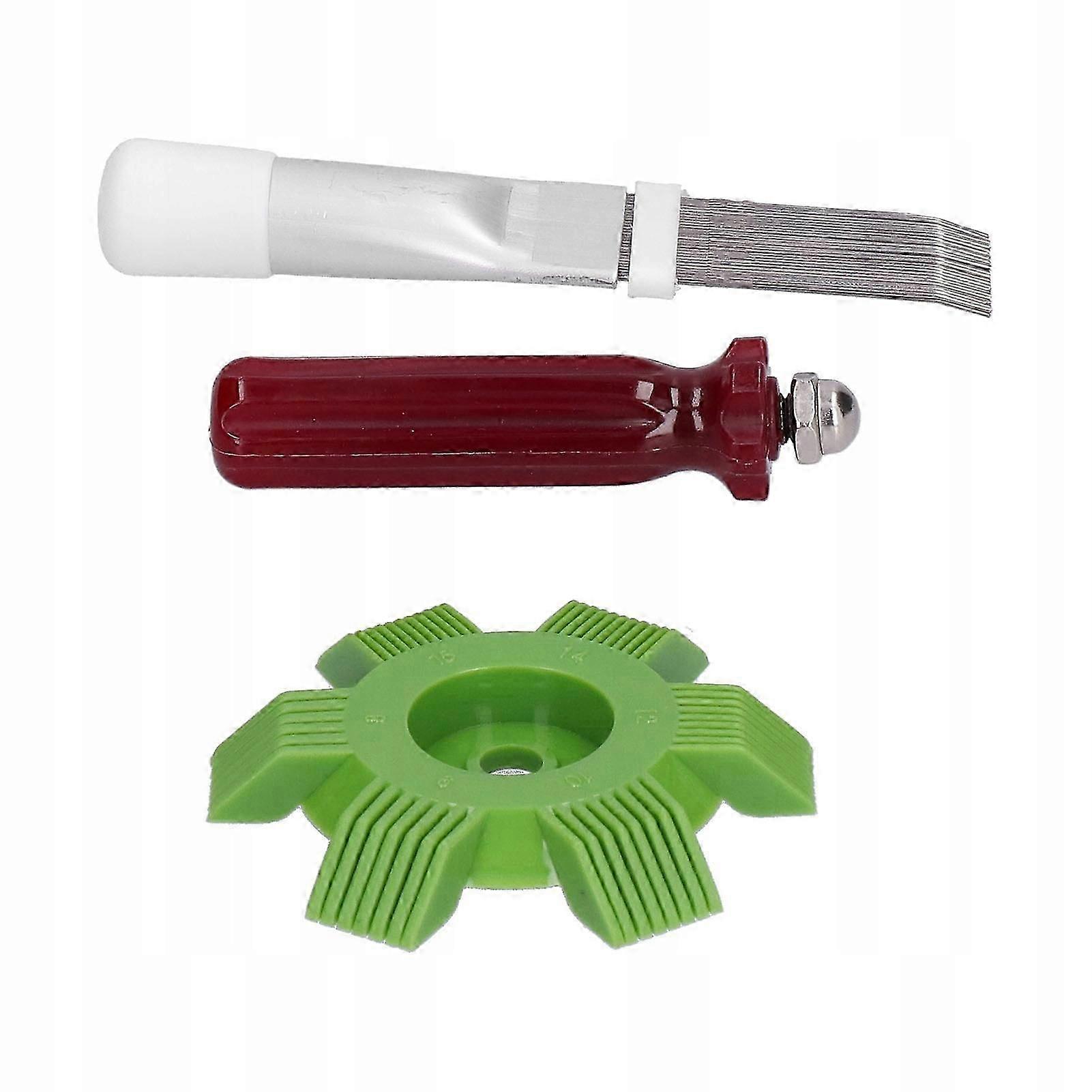 Βούρτσα εργαλείων ψύξης Συμπυκνωτής κλιματισμού Βούρτσα ψύξης Πτερύγιο κλιματισμού Χτένα εξατμιστή πτερυγίων ψύξης