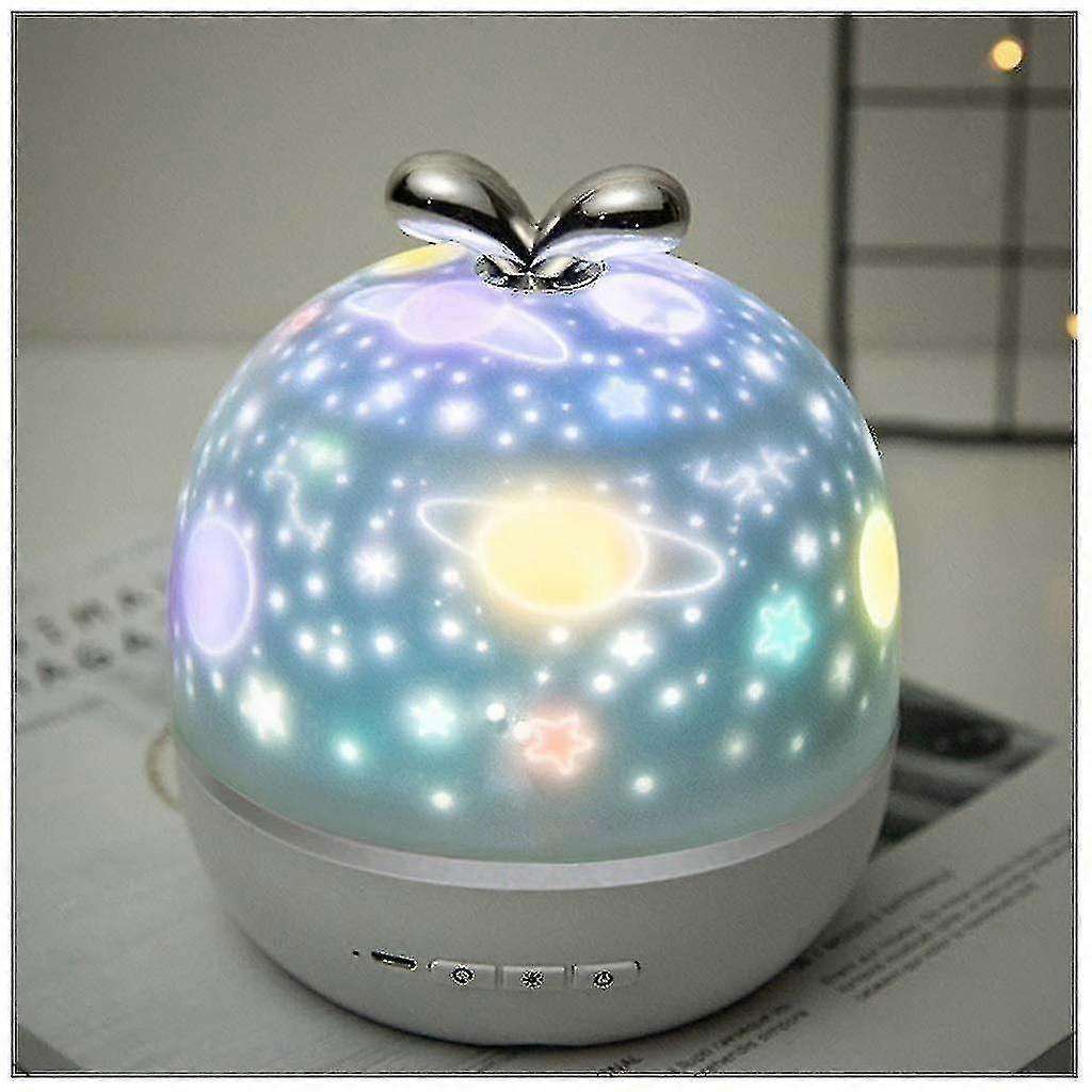 Rechargeable star night light projector