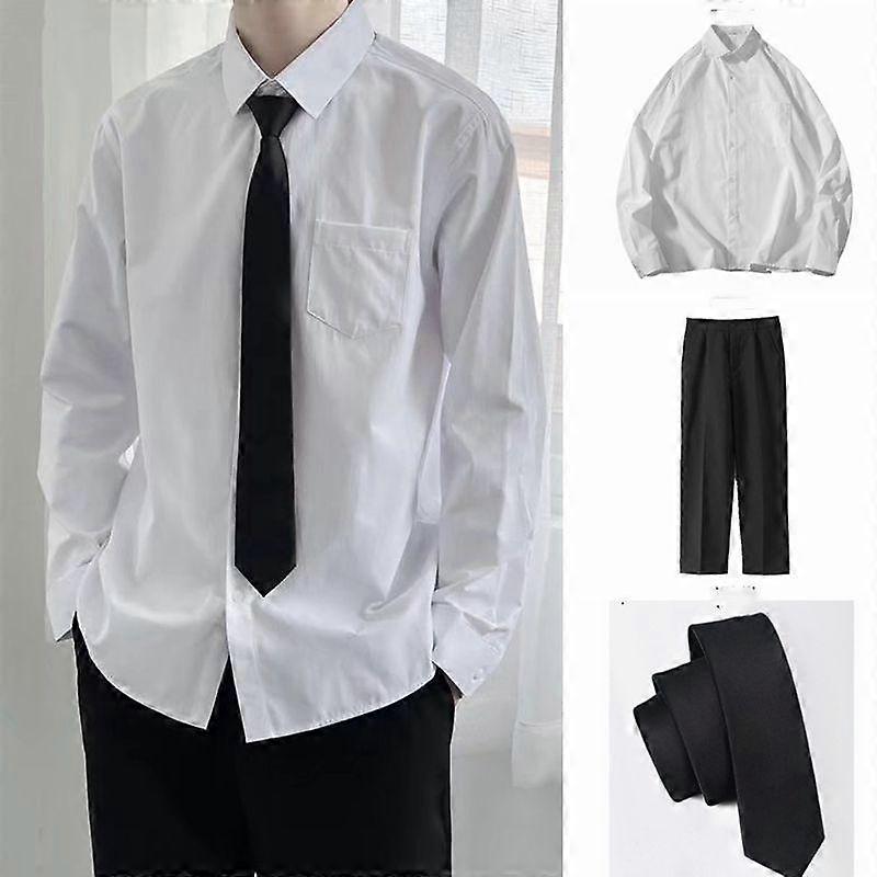 Chinese Style Stand Collar Suit Casual Suit For Men Tunic Suit Complete Set