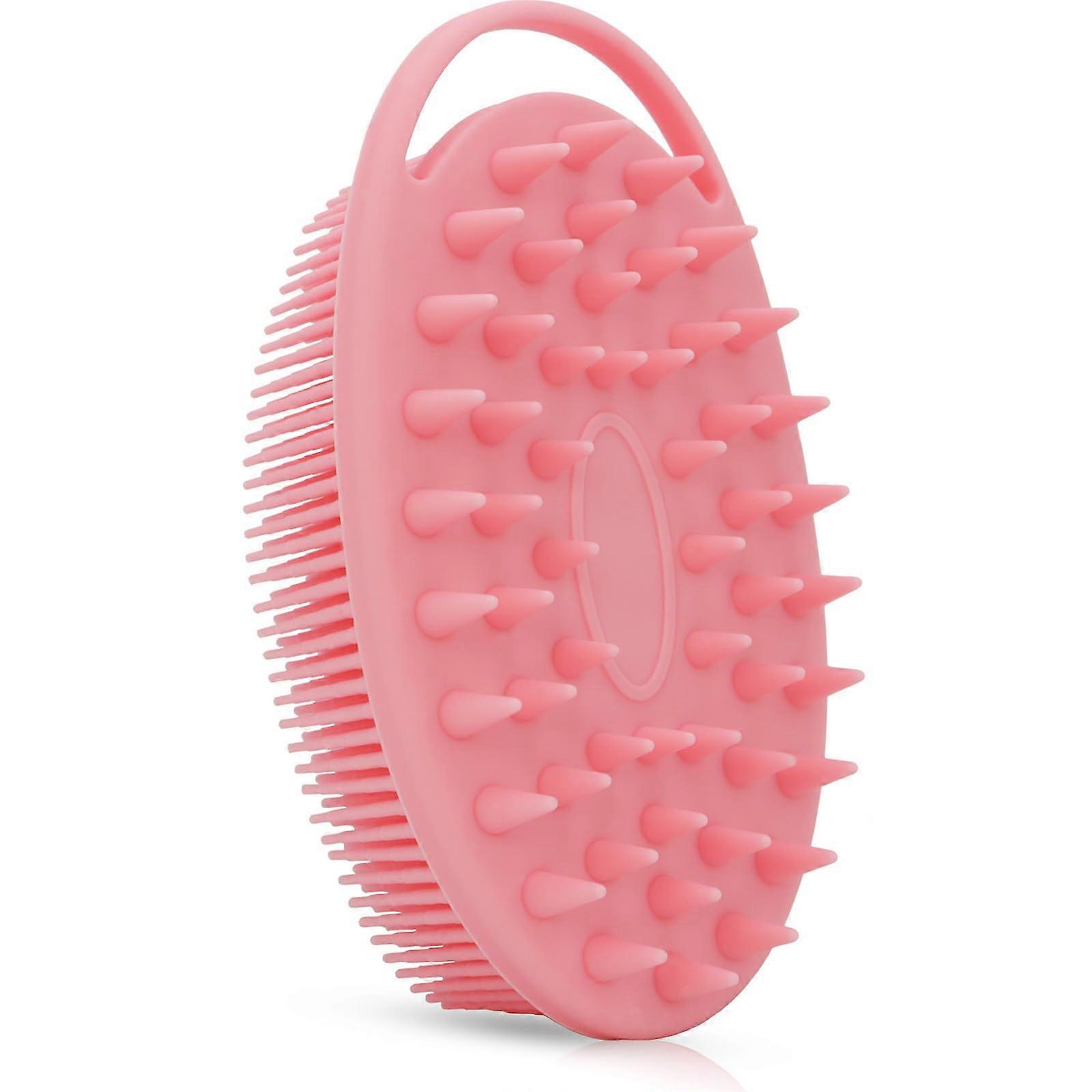 Exfoliating Silicone Bath Brush with Soft Bristles, Ergonomic Design, and Durable Material for Deep Cleansing