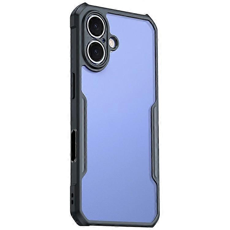 XUNDD Compatible For iPhone 16 Case with Camera Touch Control Button TPU + PC Back Cover