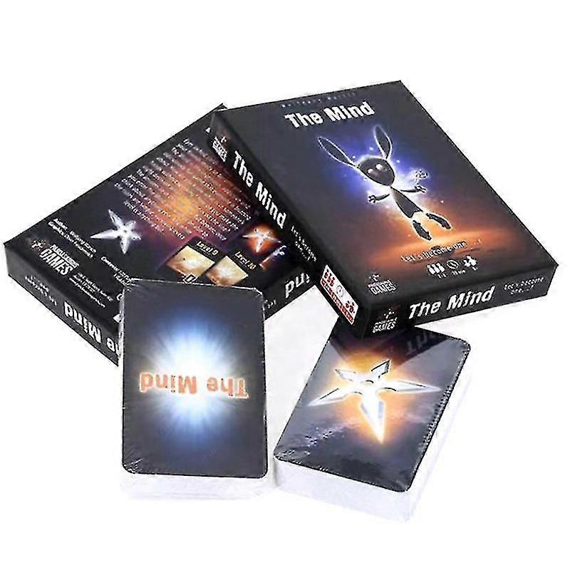 2022 The Mind Card Game Party Puzzle Jeu de plateau Team Experience Jeu interactif Hfmqv