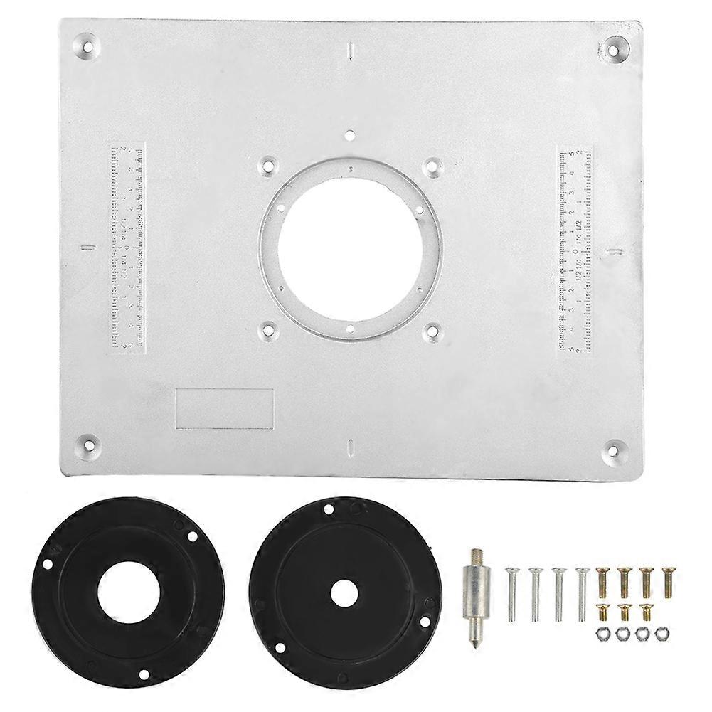 DIY Router Table Insert Plate and Insert ring Woodworking