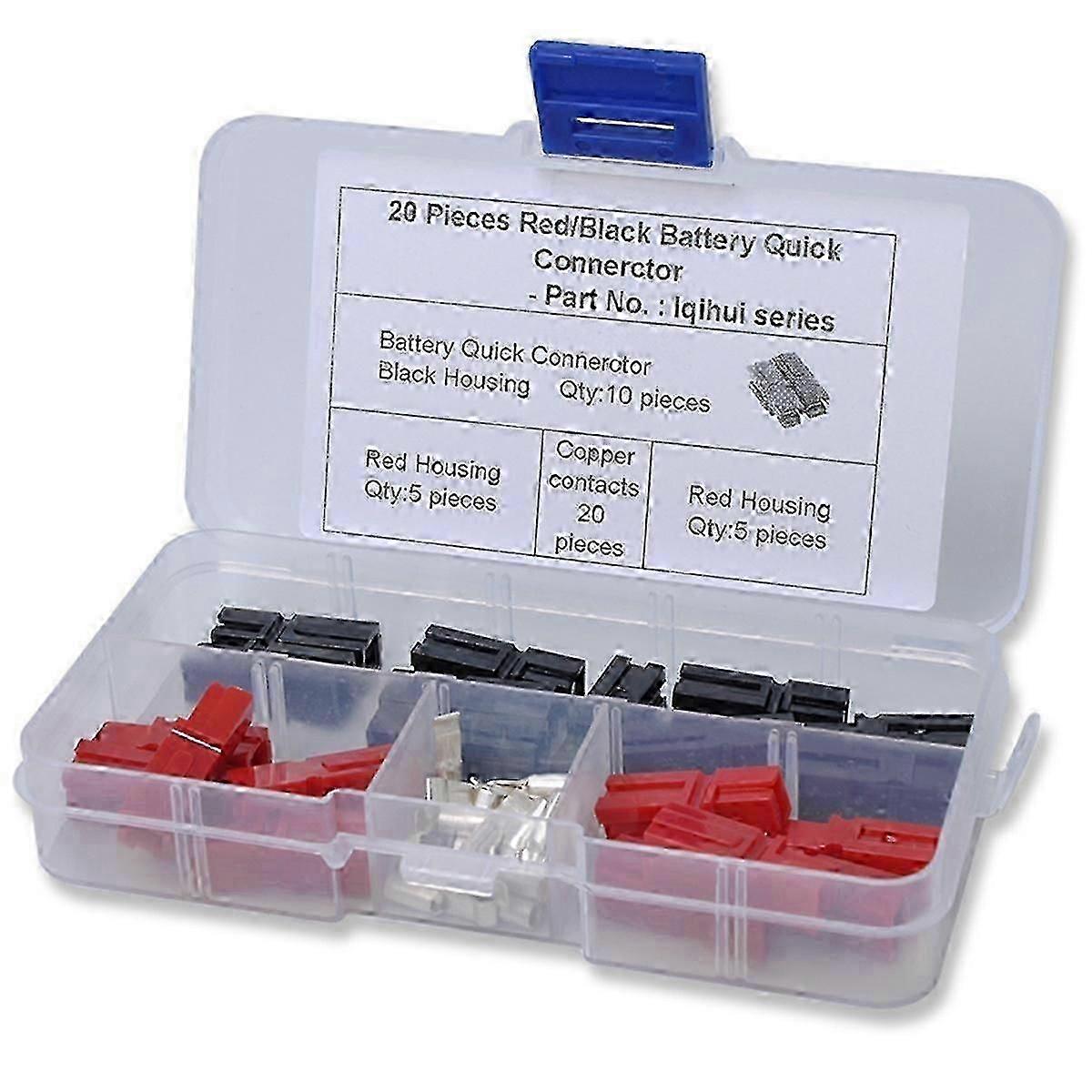 Type A 10 Pairs For Anderson 30A Car Battery Power Supply Connector Powerpole Electrical-Good