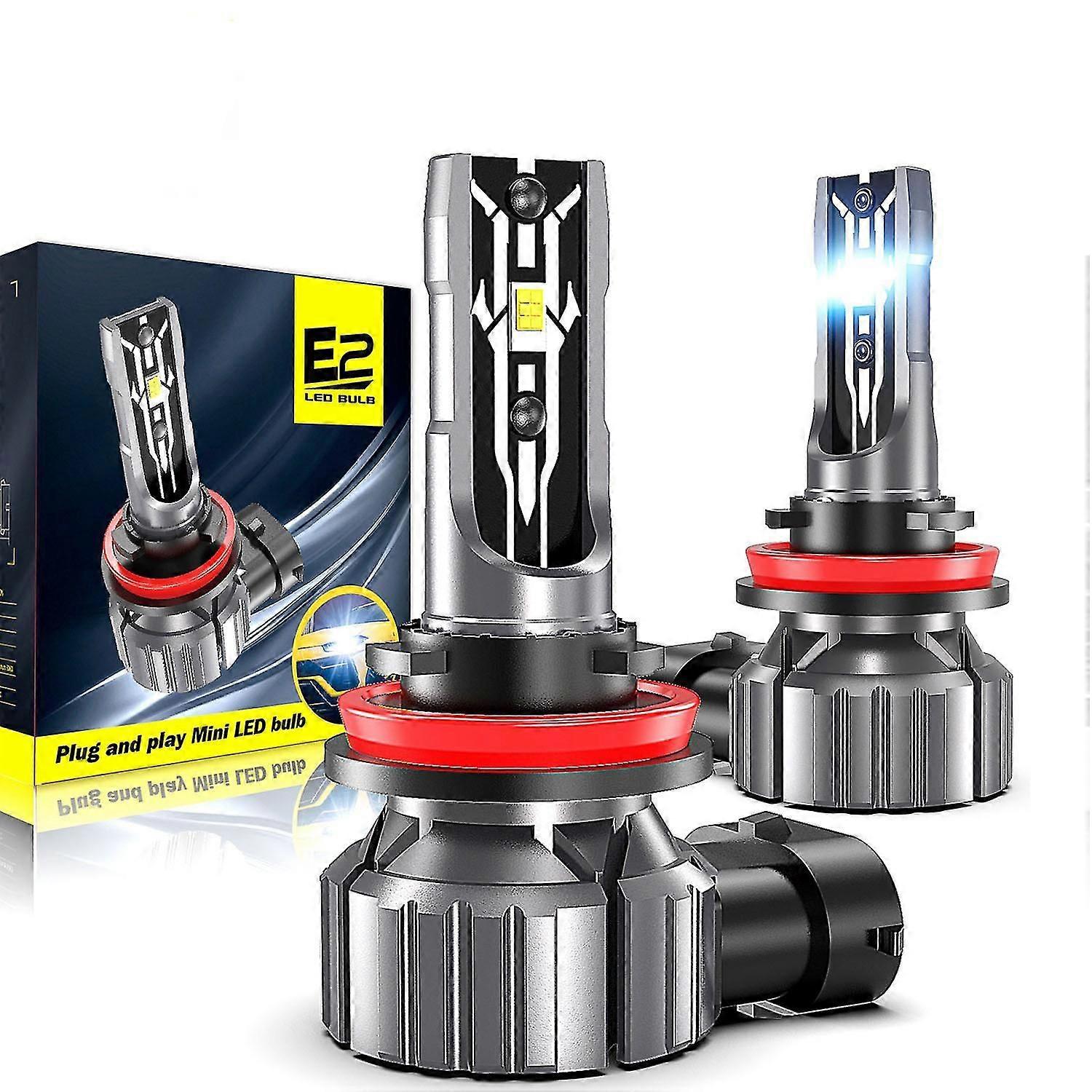 -30000lm2pcs 30000lm E2 Canbus Led Headlight H4 9003 H7 H1 H3 9005 Hb3 9006 Hb4 H8 H9 H11 H16jp 9012 Hir2 880 881 H27 Led Fog Lamp Bulbs