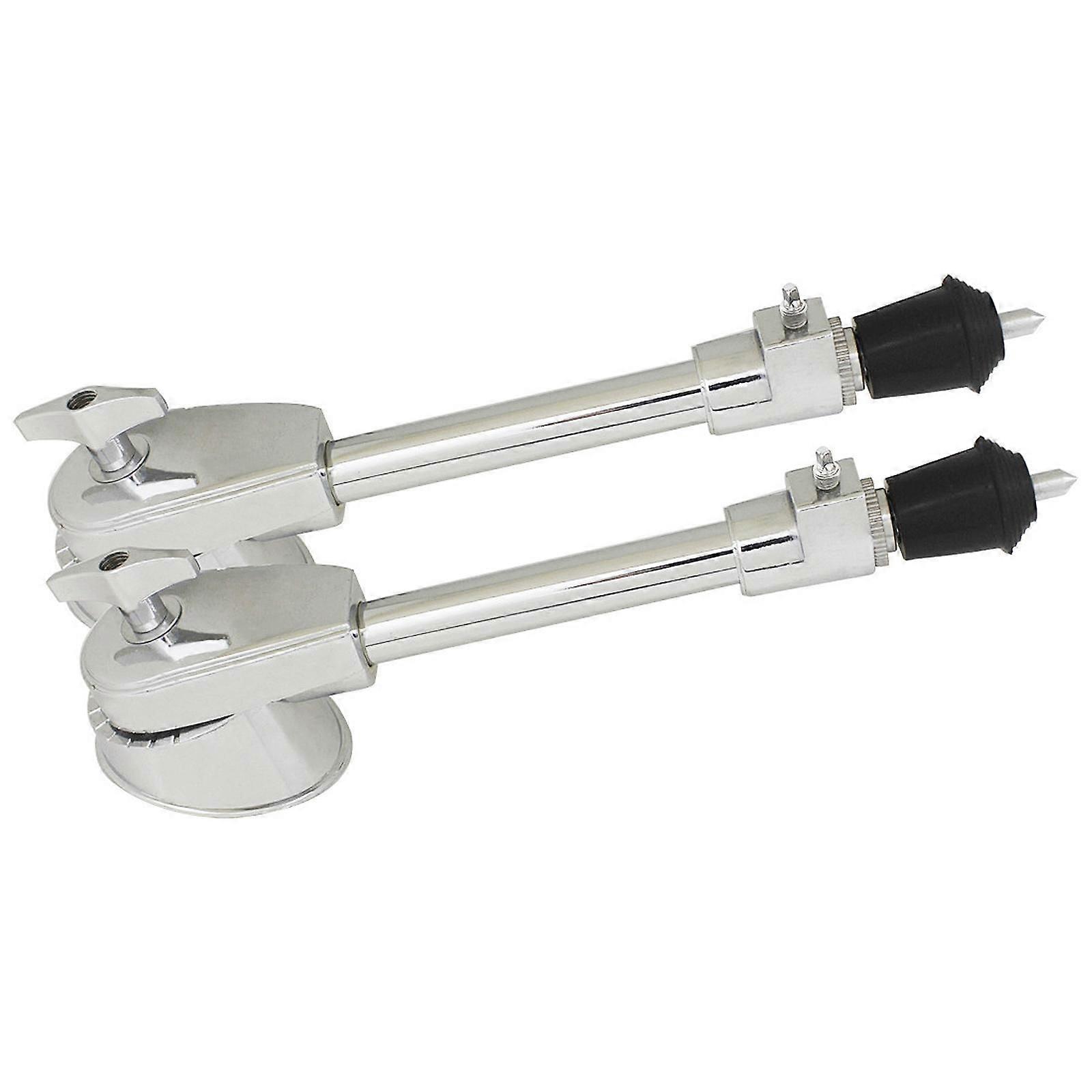 2個トムドラムレッグ高強度安定アンチスキッドフィートプロフェッショナルドラムセット