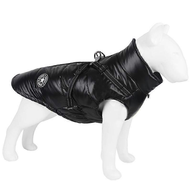 Dog Jacket with Harness Winter Warm Dog Clothes for Small Medium Dogs Waterproof Pet Coat Chihuahua French Bulldog Costume