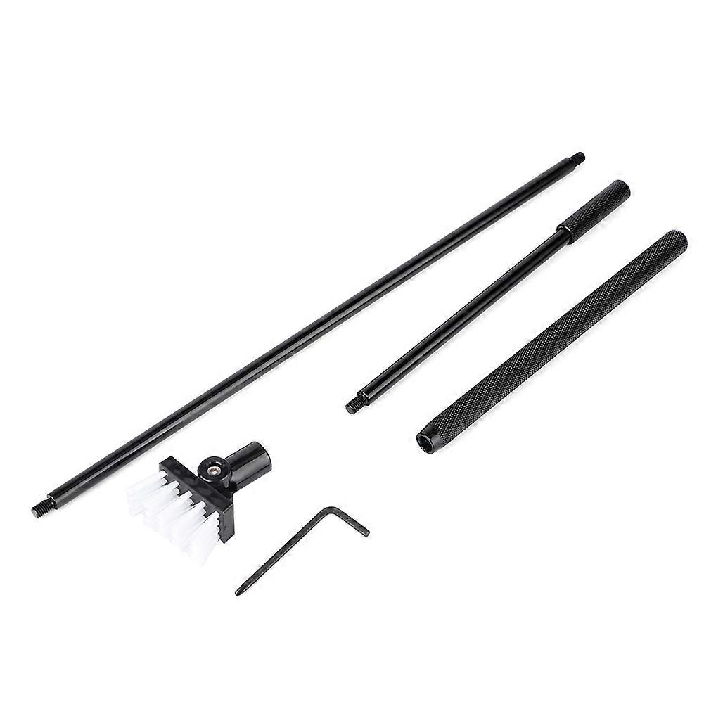 "Lengthen Cleaning Tool Brush Set for Fish Tank Aquarium, 3 Section Seamless Design, Ideal for Large Aquariums"