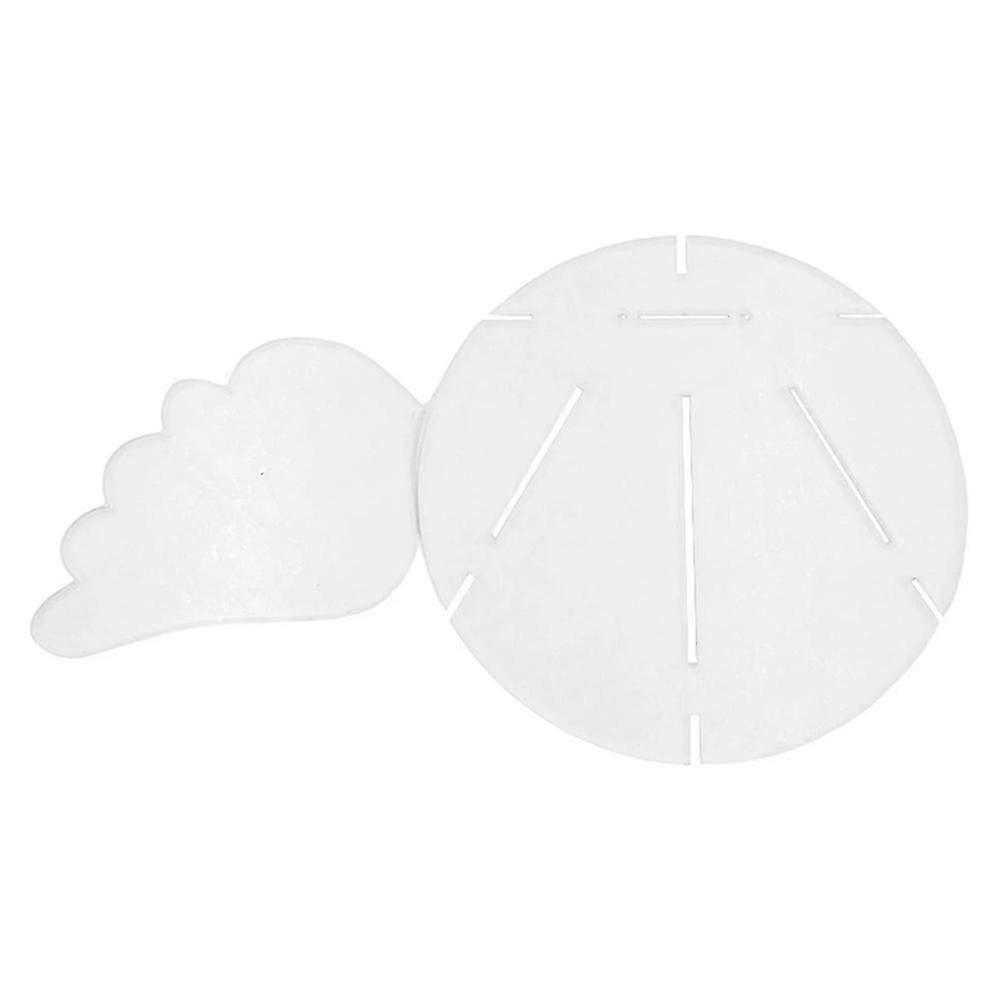 Plastic Angel-Pattern Ornament Template Precise Cutting Efficient DIY Sewing Tool for Household