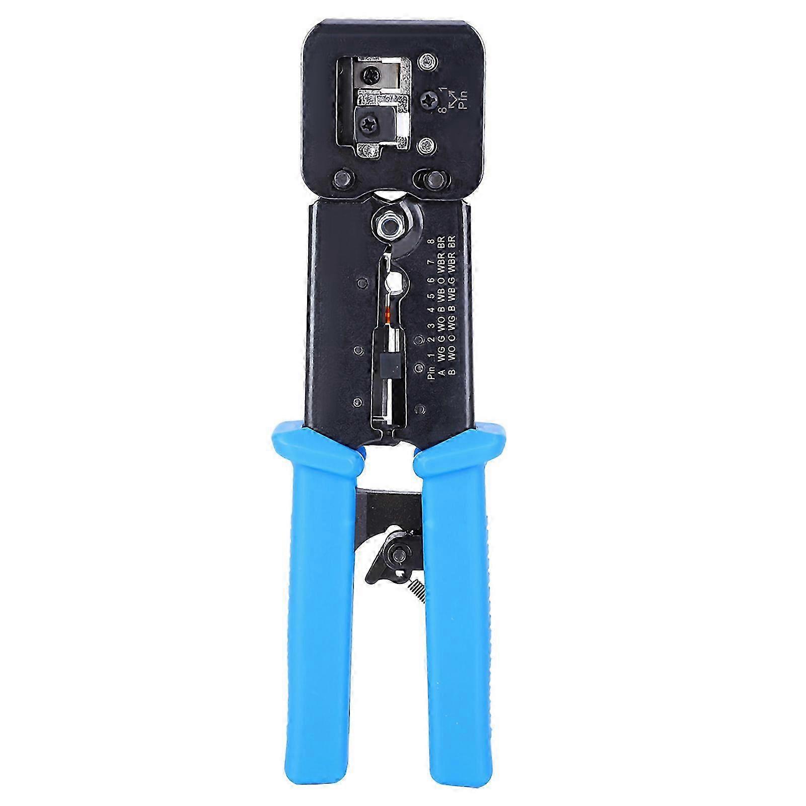Multi Functional Network Wire Crimper Cable Stripper Crystal Head Crimping Pliers Tool