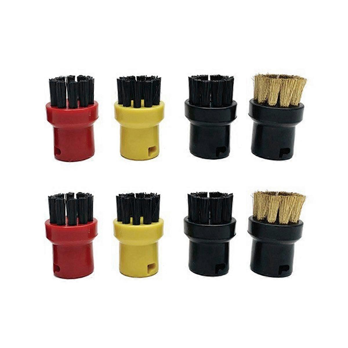 8pcs for Steam Mop Cloth Set with Nylon and Copper Brushes
