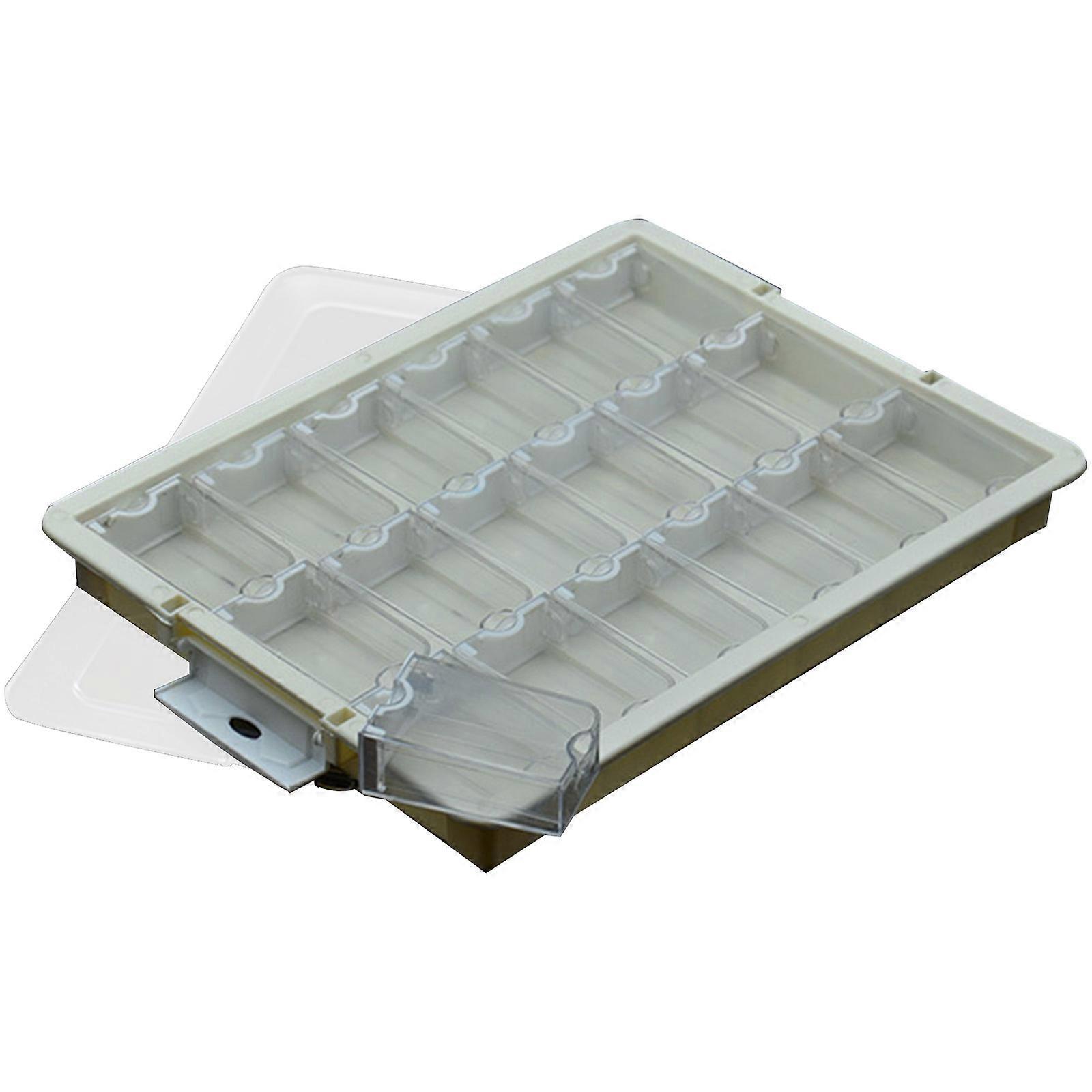 Multipurpose Bead Organization Tool Craft Beads Storage Container with Compartments Jewelry Accessories Organizer