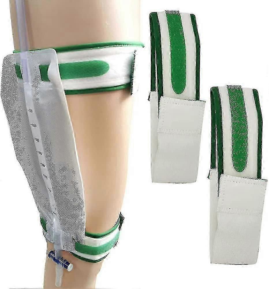 2 stk katetersikringsanordning stropp kateterholder kateter benbåndholder for pasient