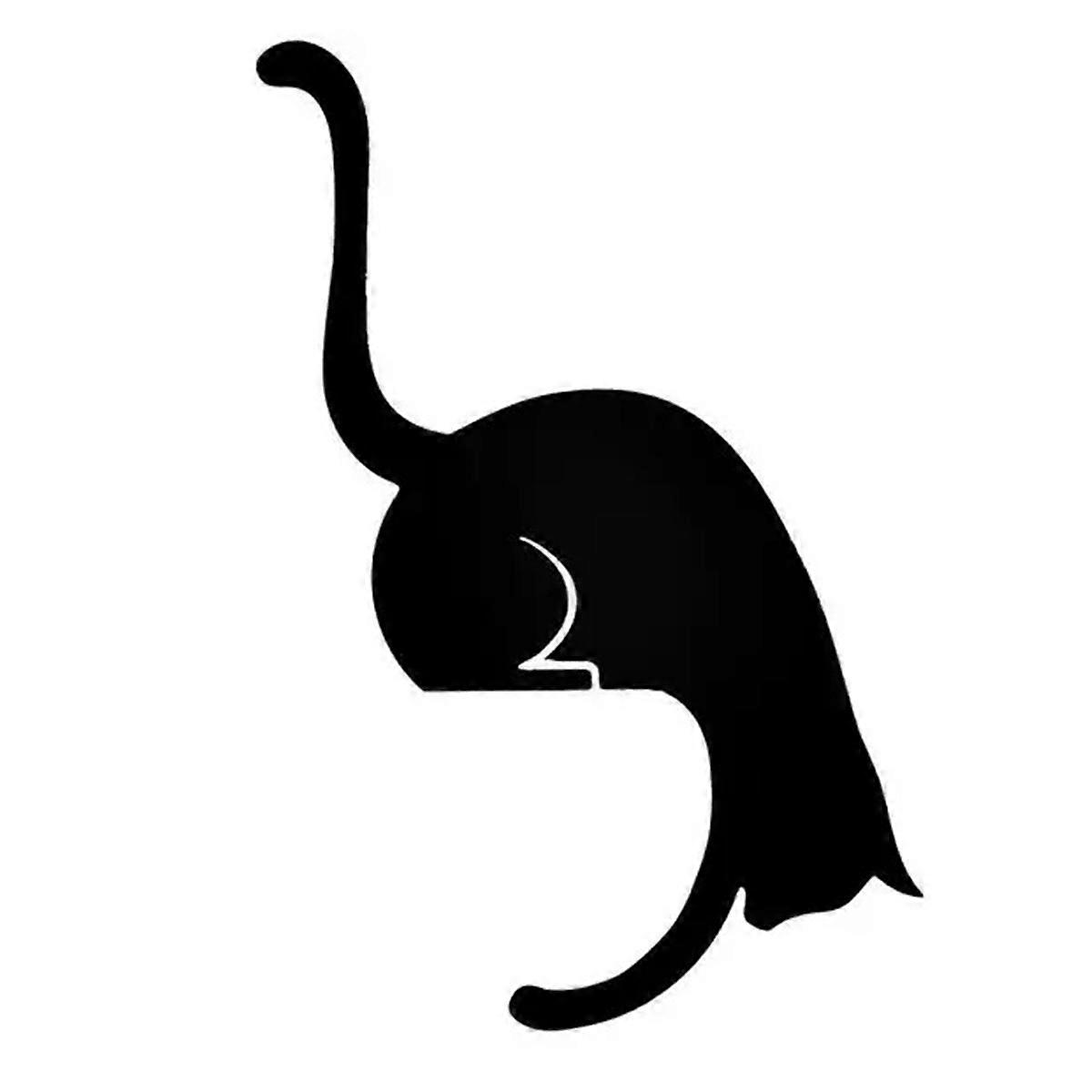 Wall Mounted Key Holder Decor Wall Key Rack Leash Hanger Hook Cat