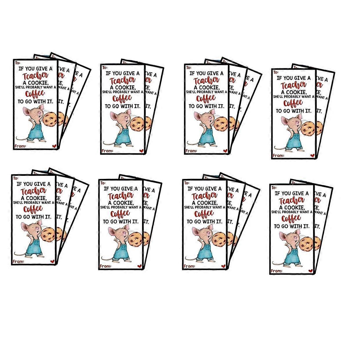 Greeting Card for Teacher Cards with Unique Appreciation,B