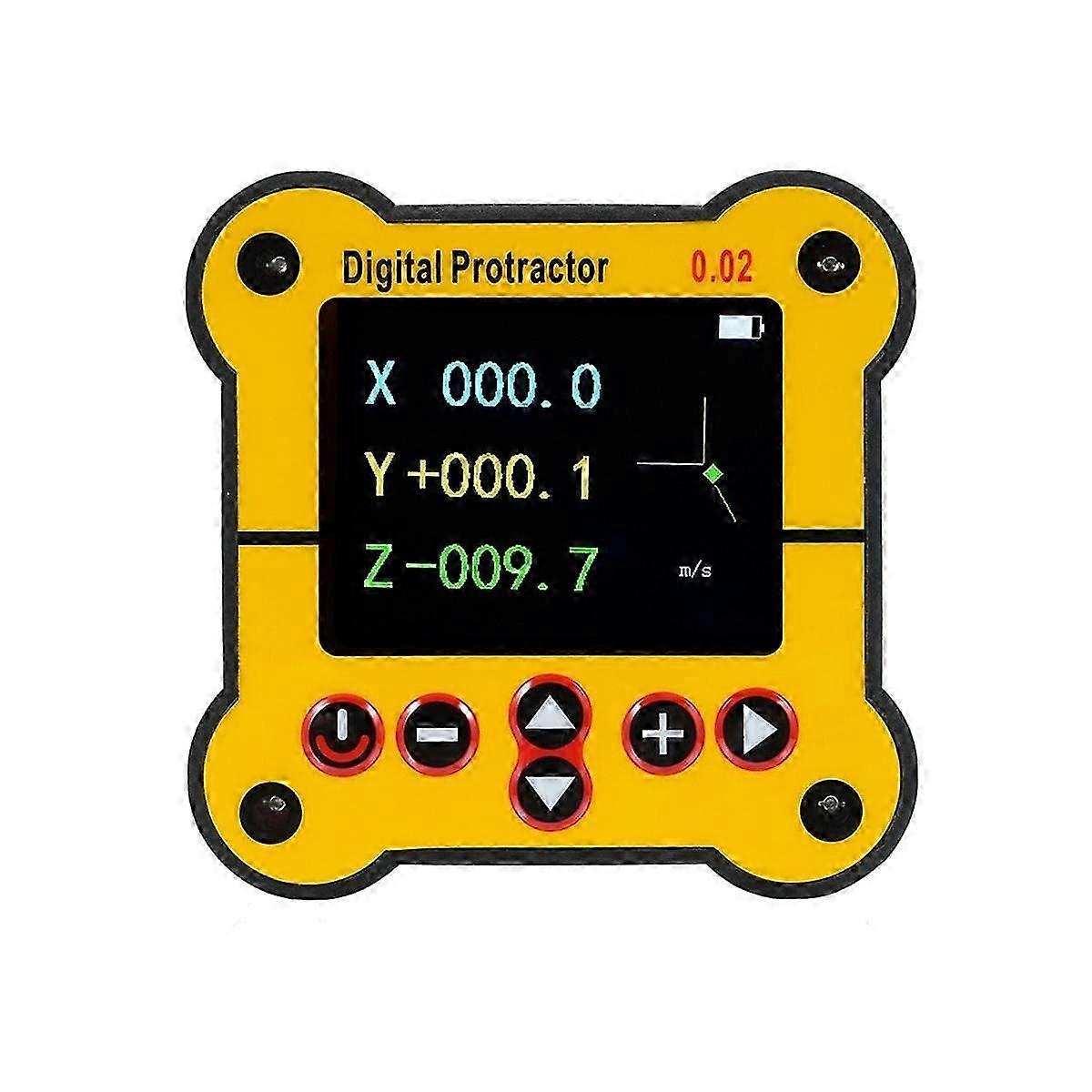 Dual Axis Level Digital Protractor Electronic Level Angle Gauge Finder Inclinometer 0.02Resolution Woodworking Tool