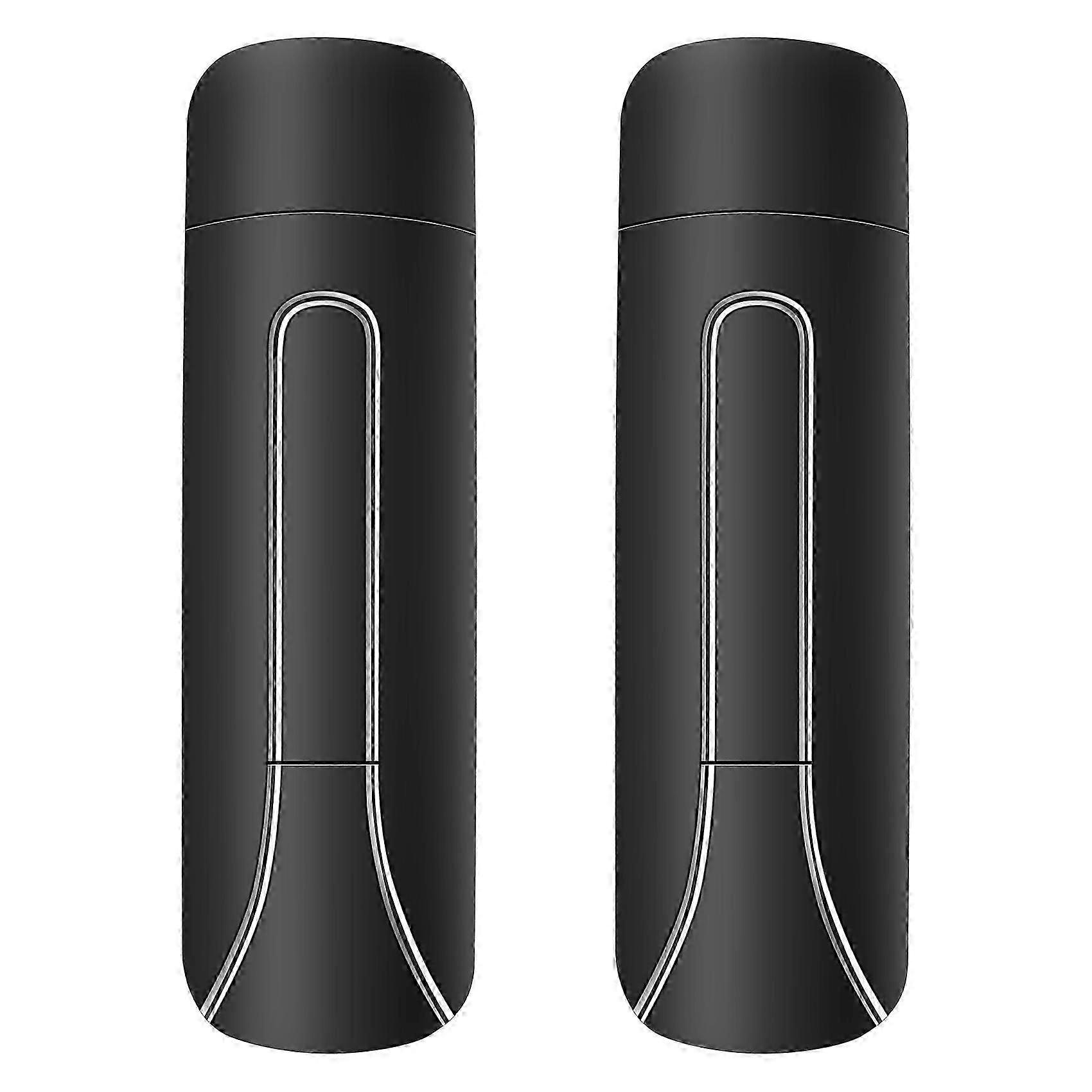 2Pcs Wall Mounted Bathroom Plastic Liquid Soap Dispenser 350Ml Shower Gel Detergent Shampoo Bottle