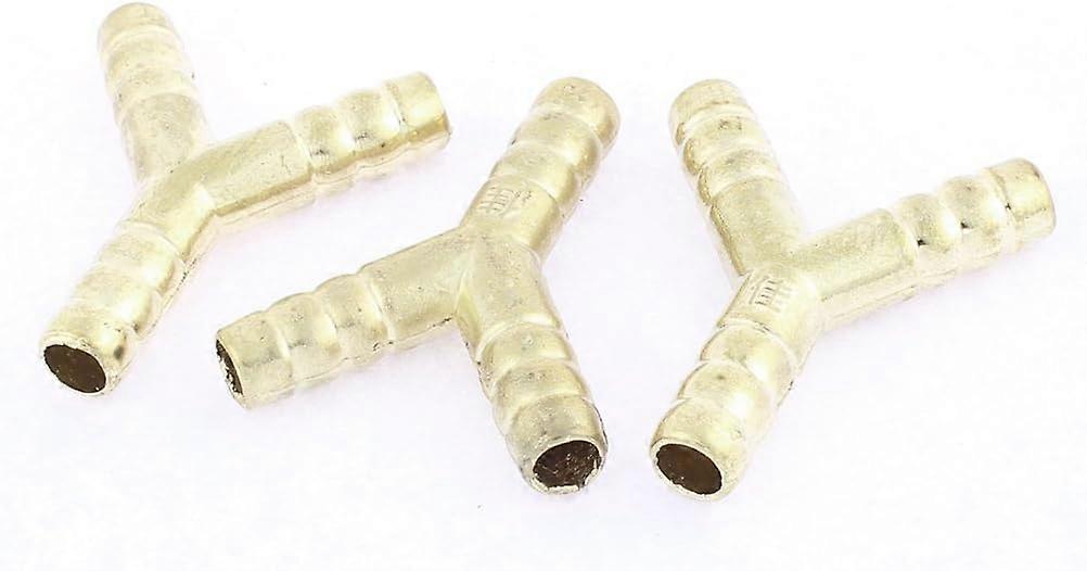 Y Shape 3 Way Flex Pipe Barb Fitting Dia 10mm Connector 3pcs 499L902