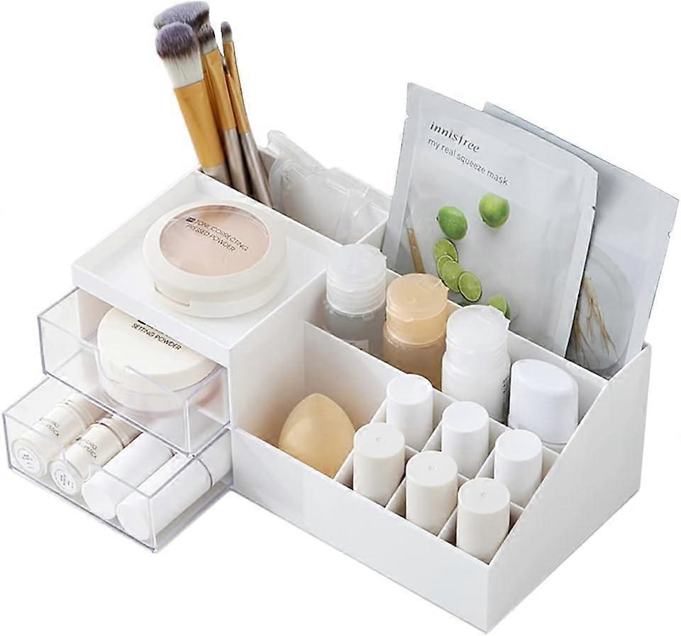 Cosmetic Organizer, Clear Drawers, Storage Solution