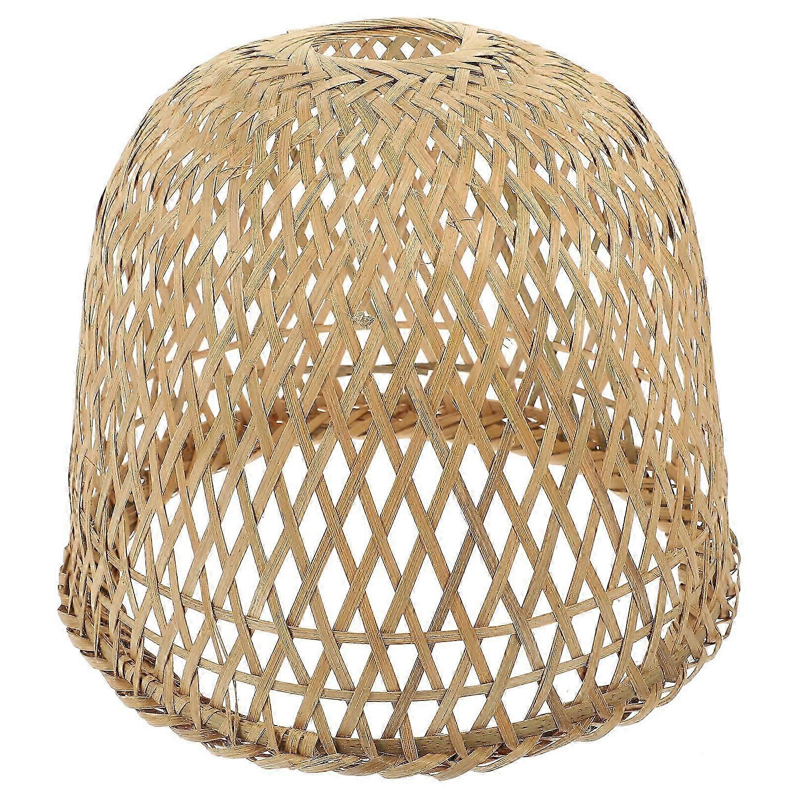 Bamboo Lamp Shade Vintage Lampshade for Floor Light Table Lamp Pendant Light