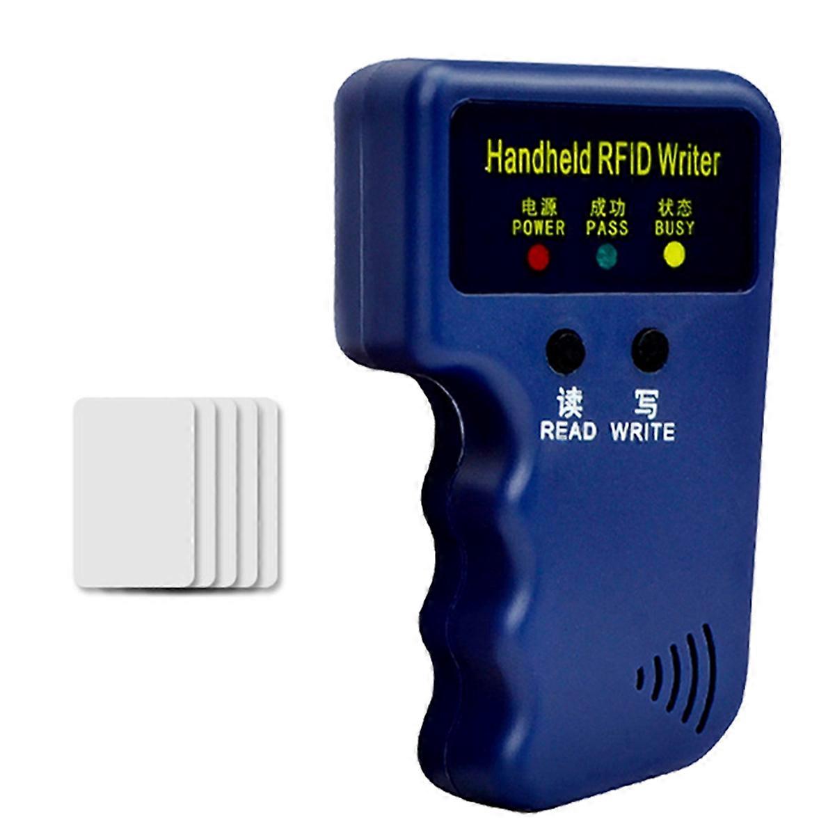 125Khz RFID Card Reader+5 Cards Kit Copier Writer Duplicator Programmer ID Card Copy EM4305 T5577 Each Writable Tags