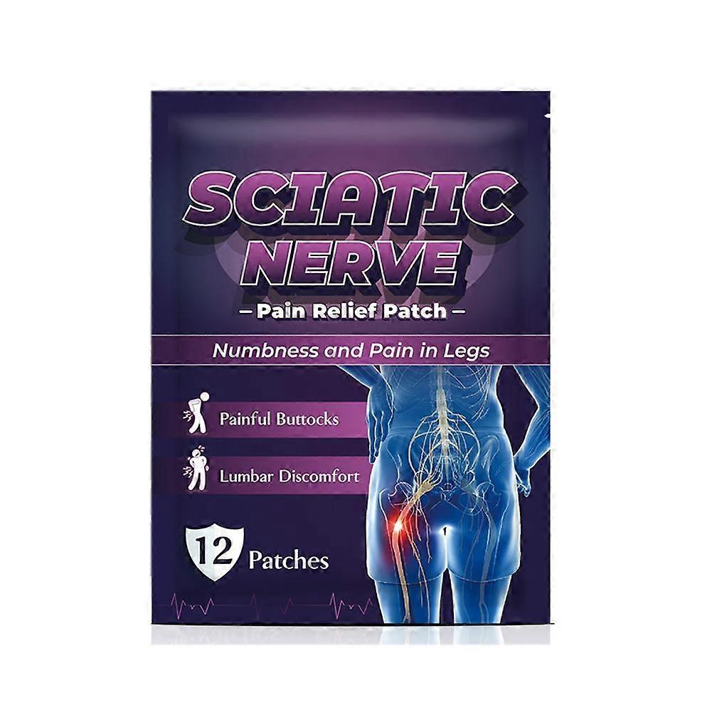 12 Pieces Sciatic Nerve Acupuncture Patches