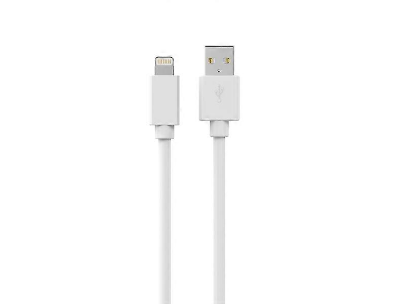 Sinox USB A-auf-Lightning-Kabel. 3m. Weiß