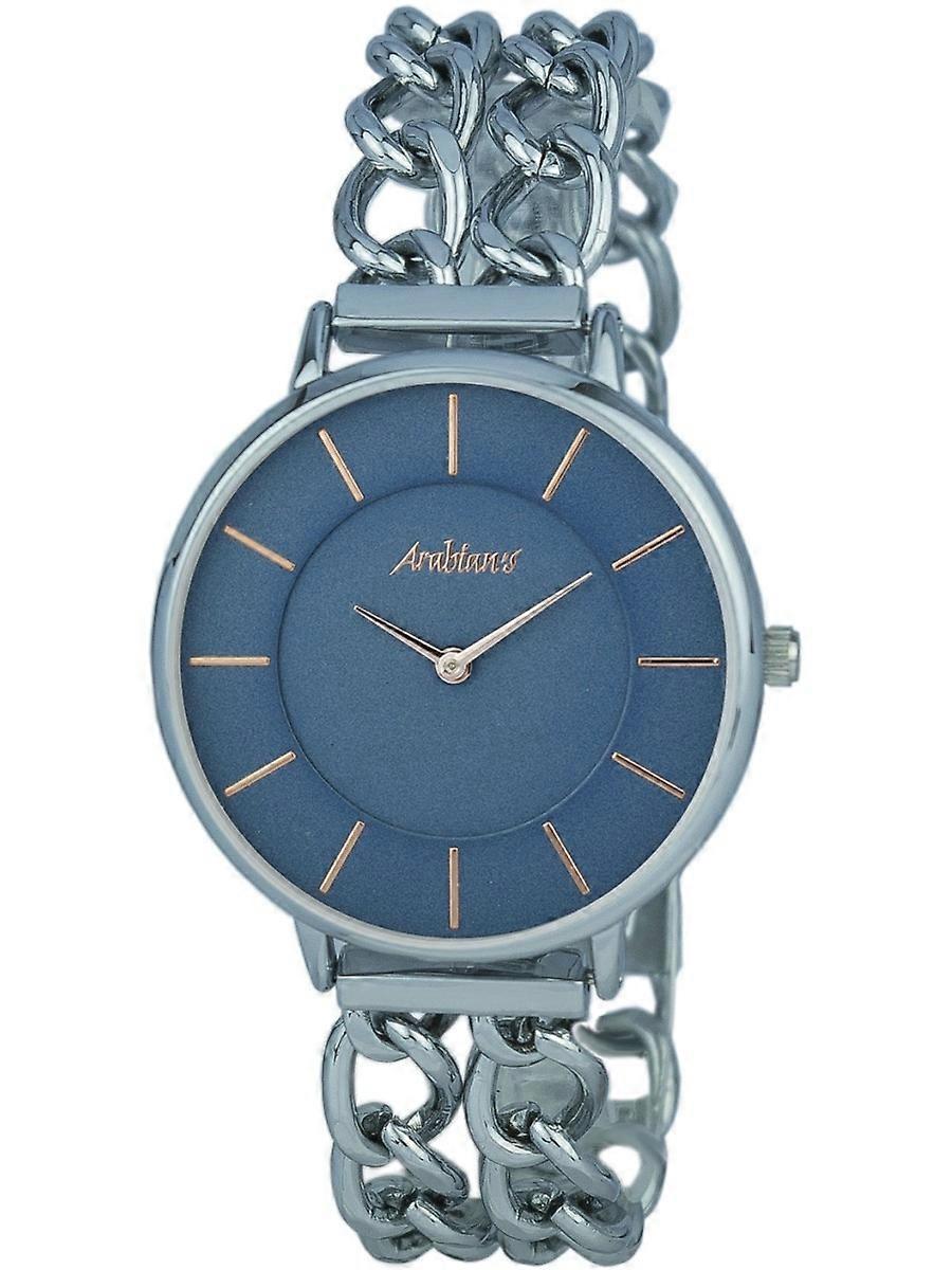 Arabians Silber Edelstahl DBA2243B Damenuhr