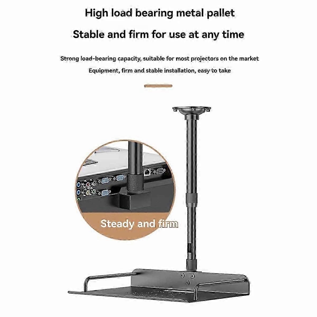 Ceiling Mount Tray Wall Mount Bracket for Cameras & Projectors,A