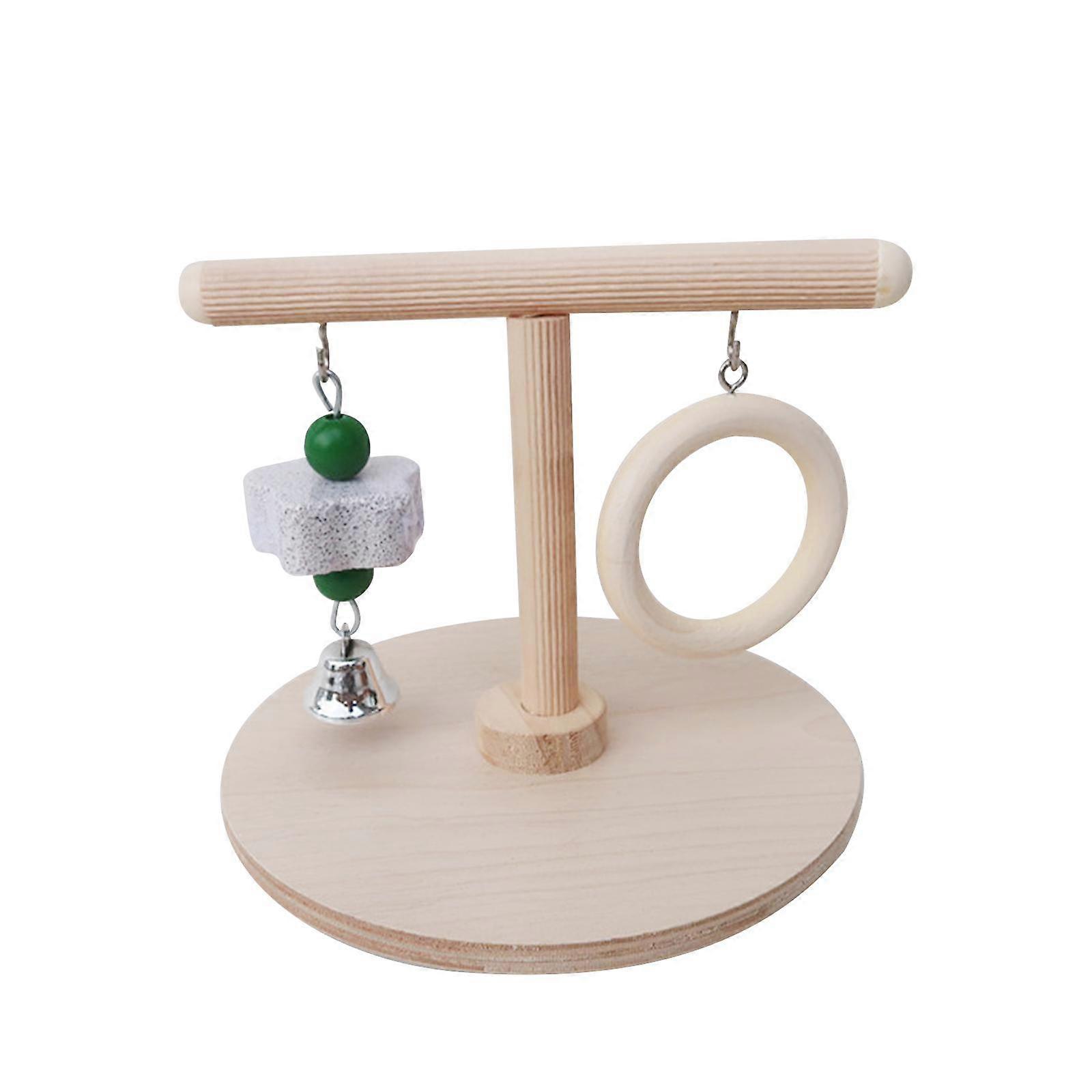 Parrots Playstand Tabletop Play Parrot Perch Stand for Conures Finches Macaw