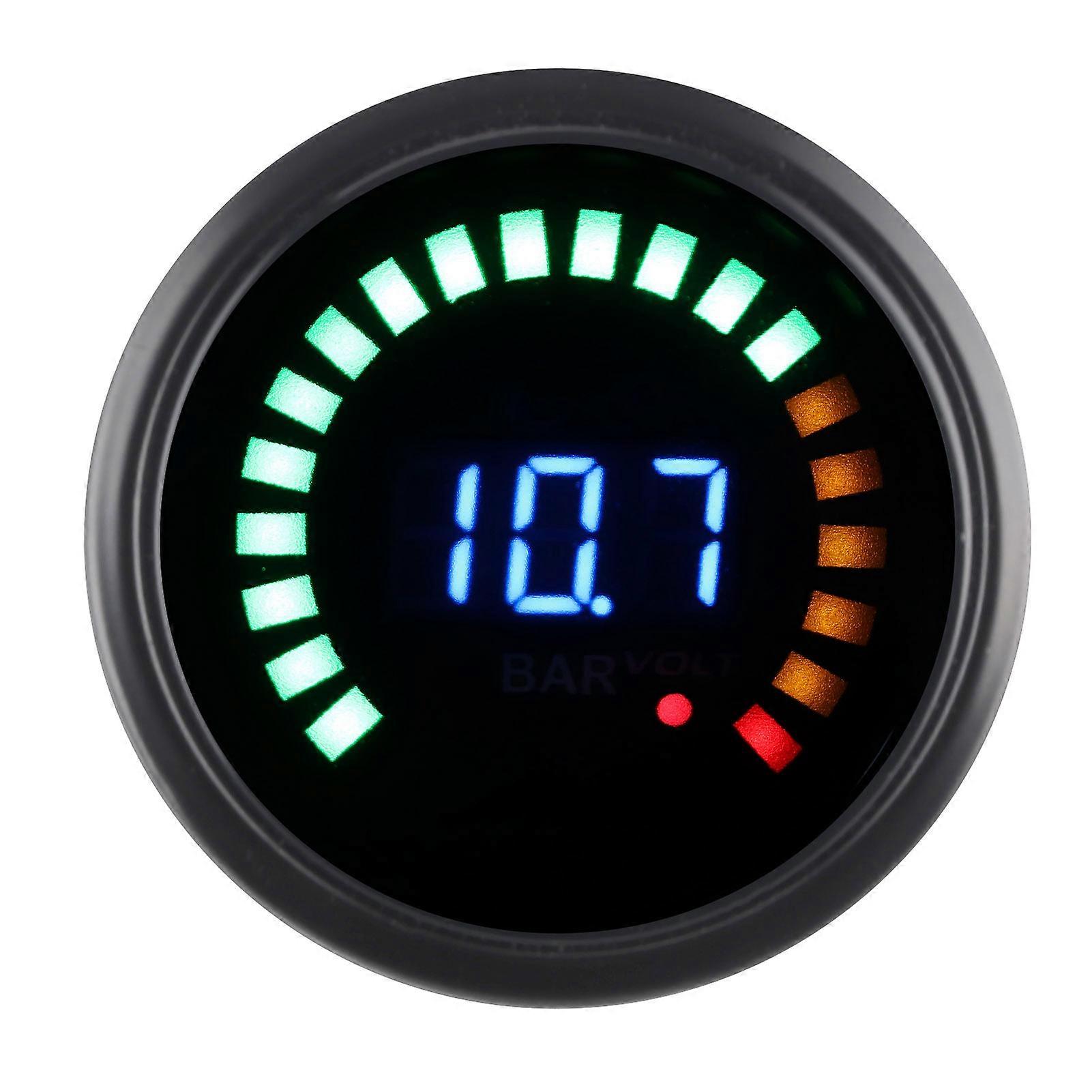Car Voltmeter with LED Digital Display | High Visibility | 12V Compatible | Easy Install