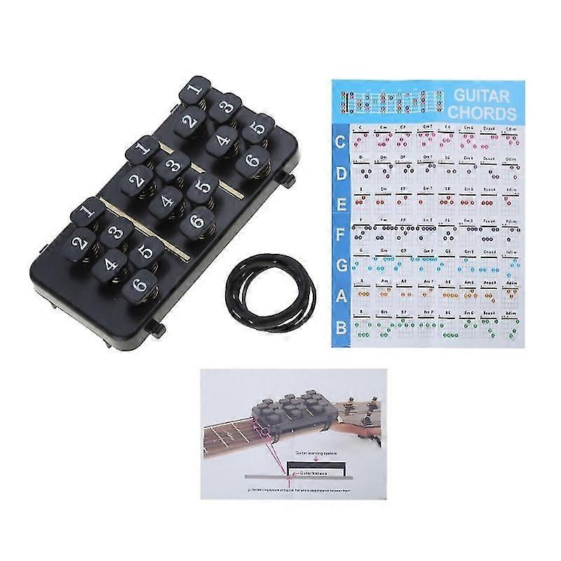 Guitar Learning System Teaching Practrice Aid Guitar Chord Trainer for Beginner