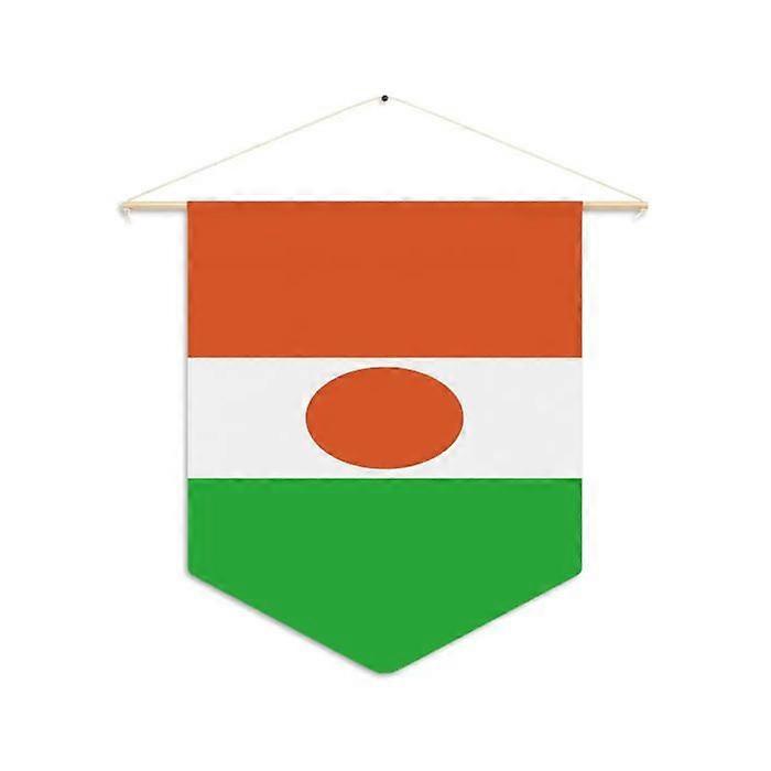 Flag - Niger - 30 x 45 cm - Polyester - Double-sided print - Accessories included