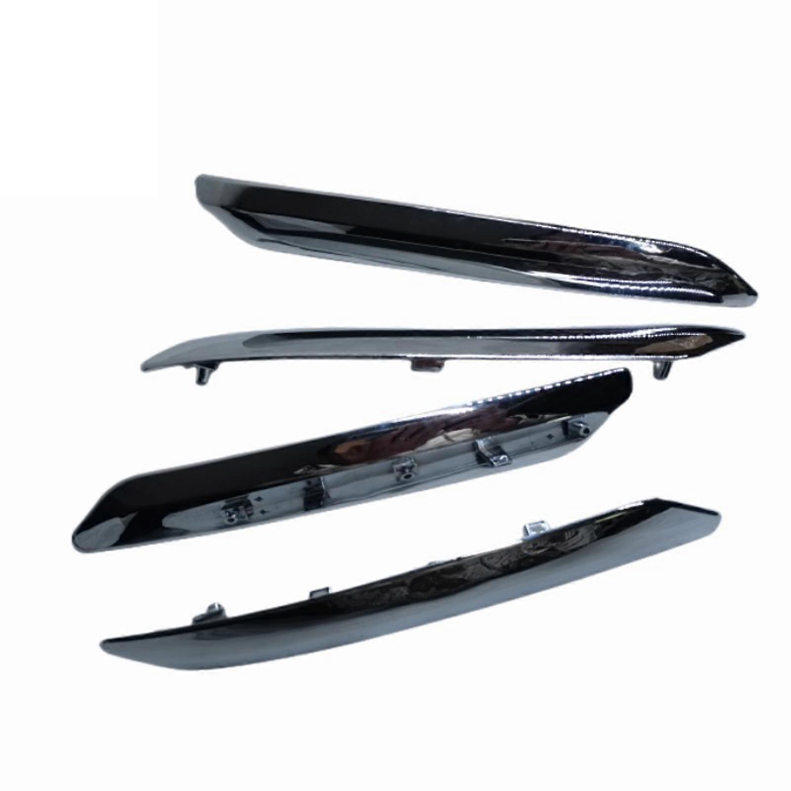 Bumper Trim Set Of 4 Front And Rear Guards for Enhanced Car Exterior Aftermarket Bumper Cover Trim Upgrades for C5