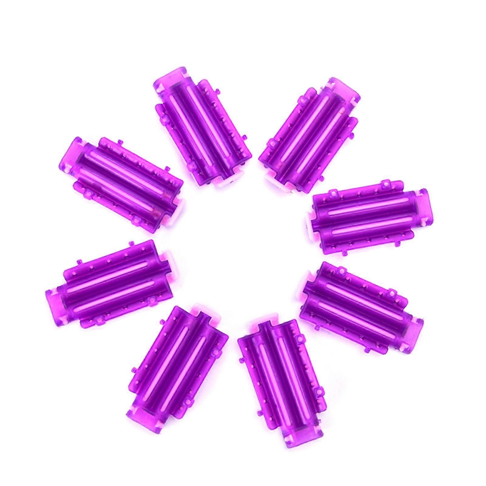 40pcs רולרים לשיער שורש מלחציים רכים גל מוט פרם חטיפי DIY קליפסים תירס מסלסל