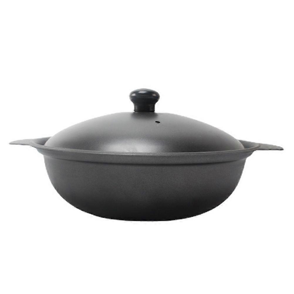 Cast Iron Casserole with Lid – Energy Saving Cooking Pot for Home Use, Non Stick, Easy Cleaning, Ideal for Bibimbap and Everyday Cooking