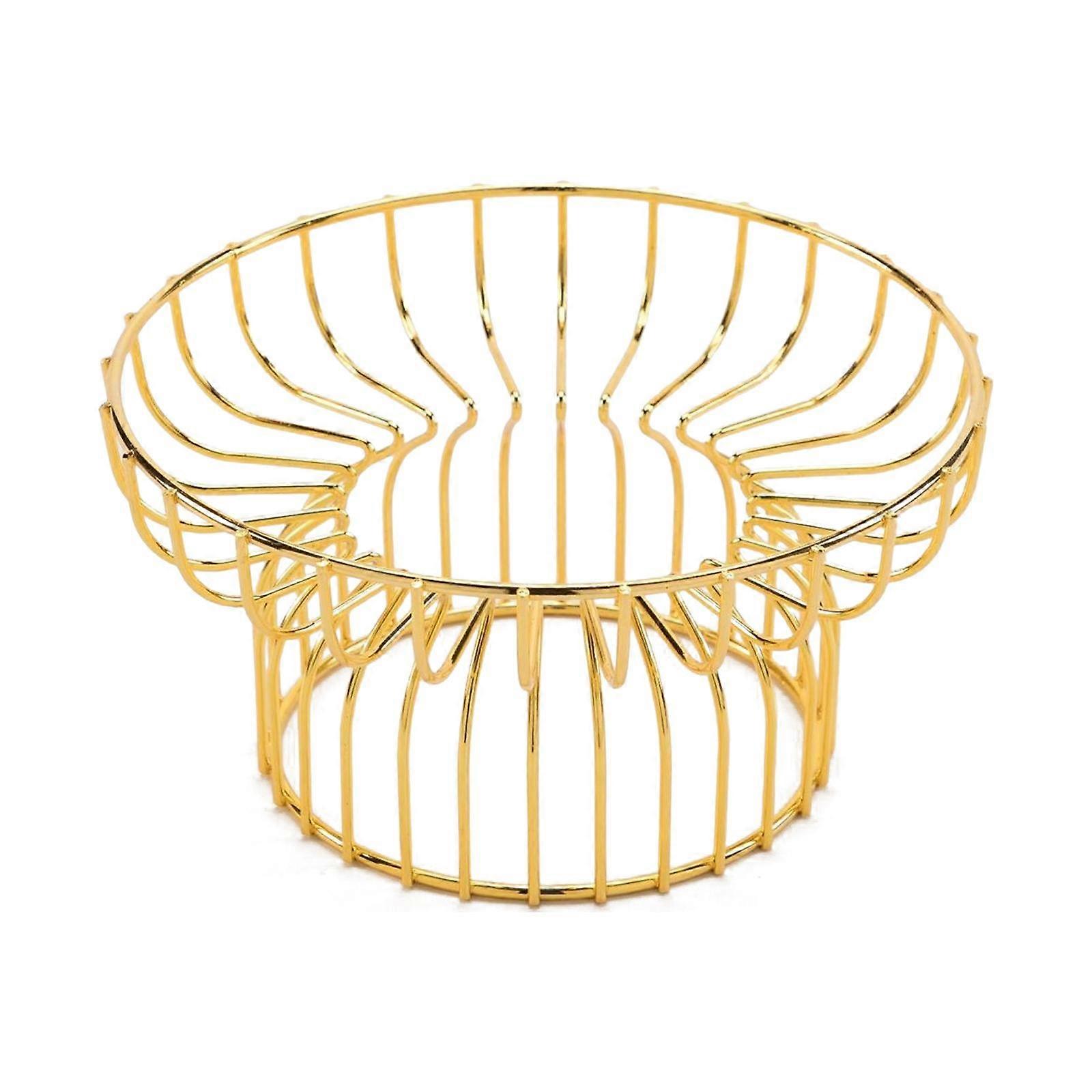 Round Fruit Bowl Container Snacks Serving Tray for Kitchen Dining Table