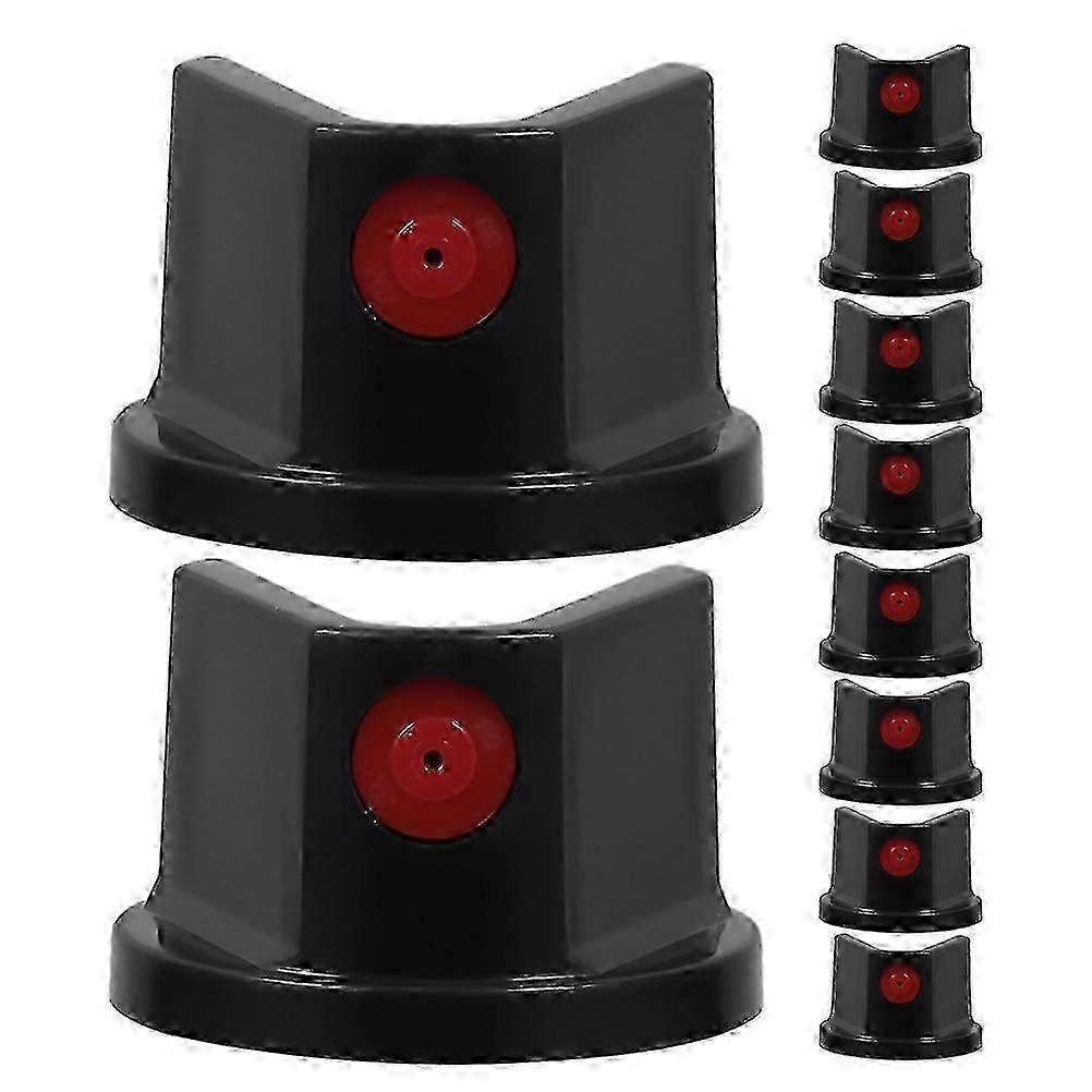 10pcs Spray Paint Caps for Graffiti Replacement Nozzles for Cans Quick Detach Small Paint Can Spray Nozzle Parts�������ض�Ʒ��