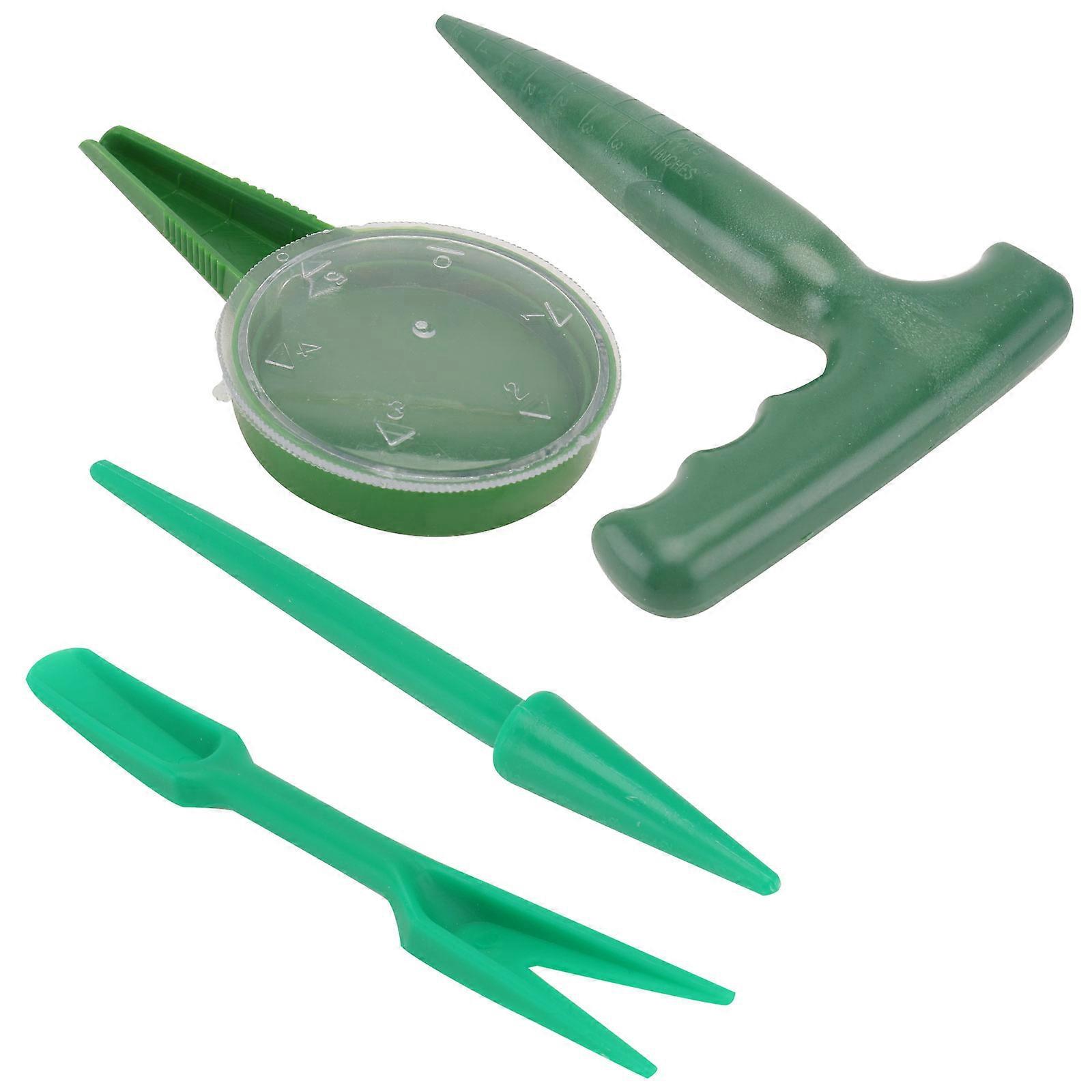 Effortless Gardening Kit, Precise Plant Positioning, Cranked Handle for Ease of Use