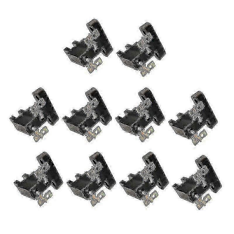 Carbon Brush for Generator AVR, 10PCS Black Voltage Regulator Replacement
