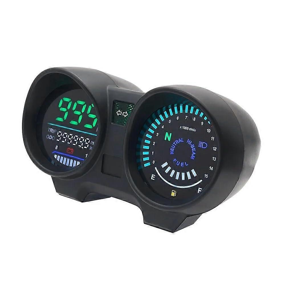Motorcycle Odometer Digital Tachometer Speedometer Odometer Meter Digital Dashboard Panel For Honda CG150 Fan 150
