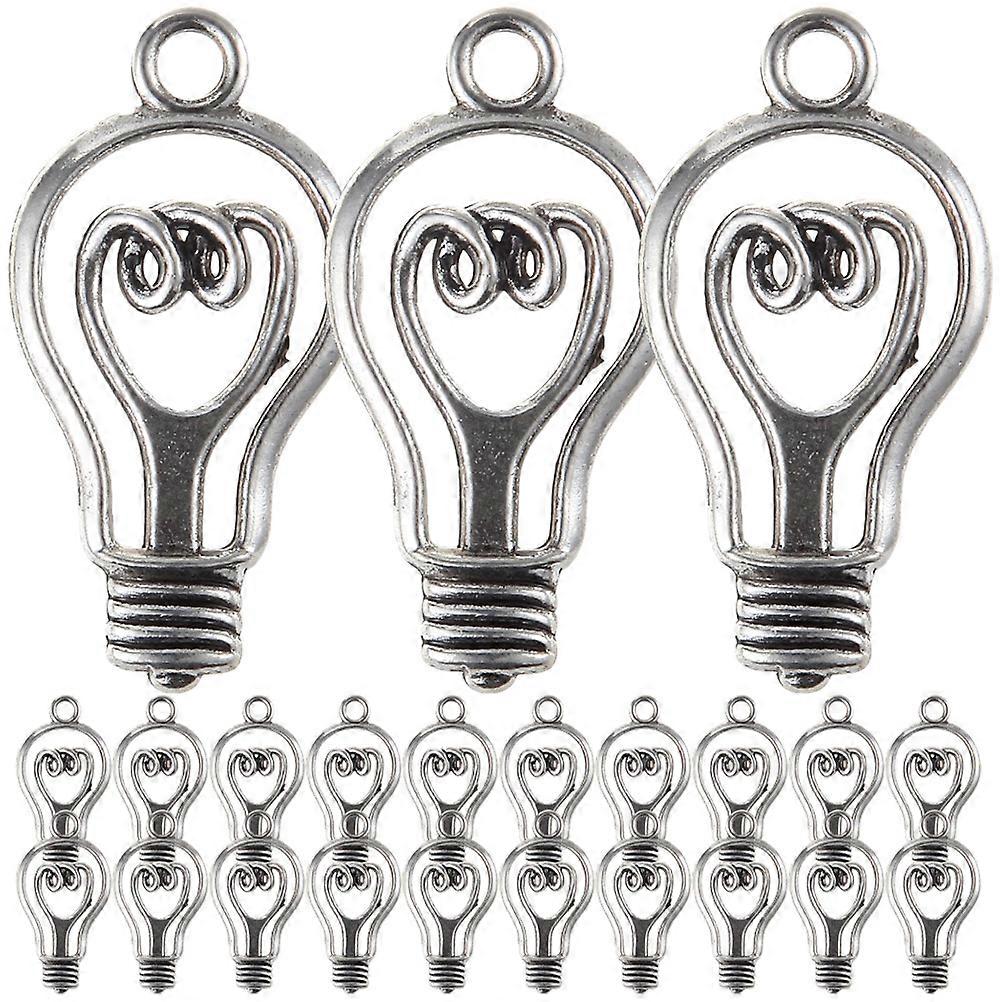 Light Bulb Charms Enhancing DIY Projects with Unique Decorative Touch