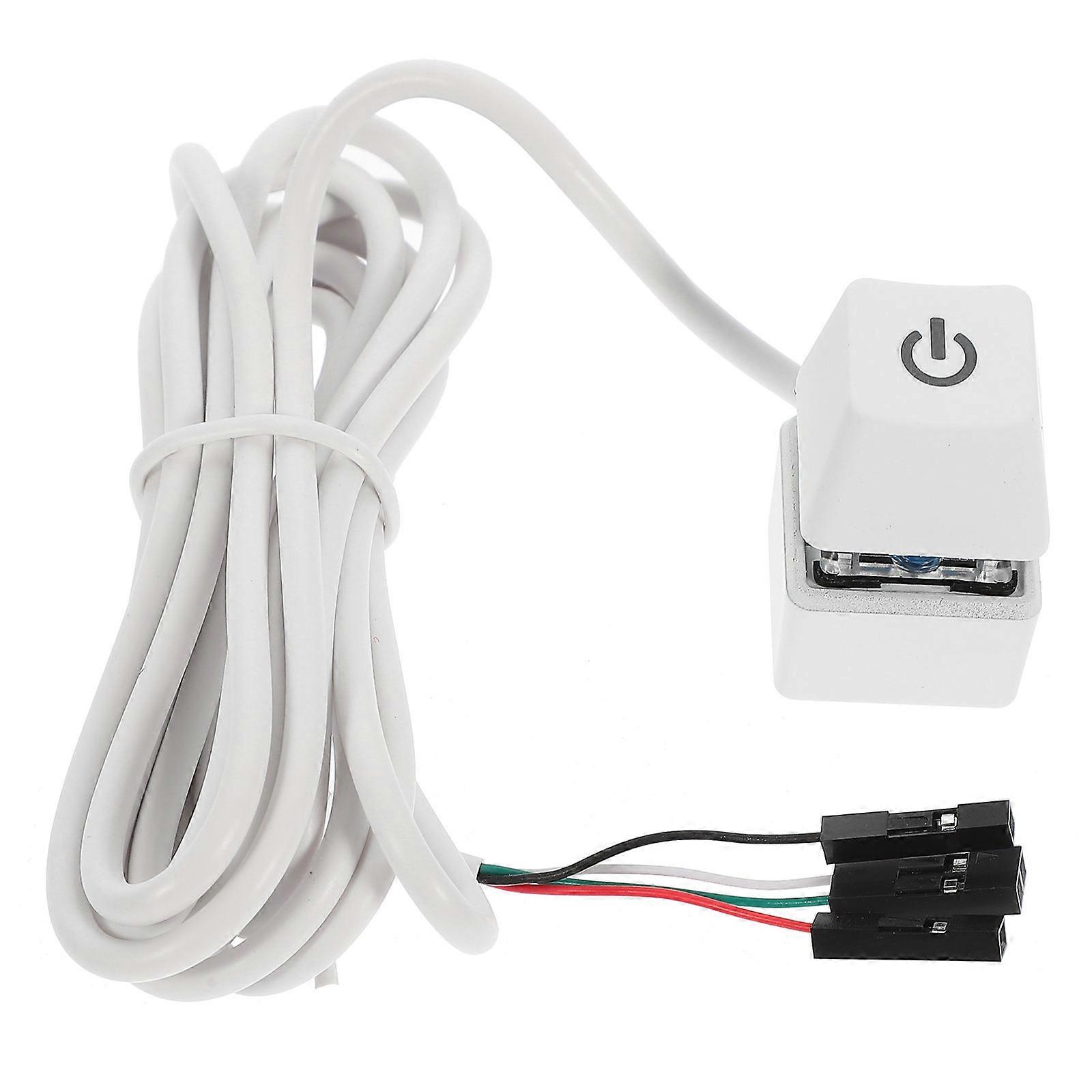 Robber Material PC Button with Extended Wire for Simple Operation